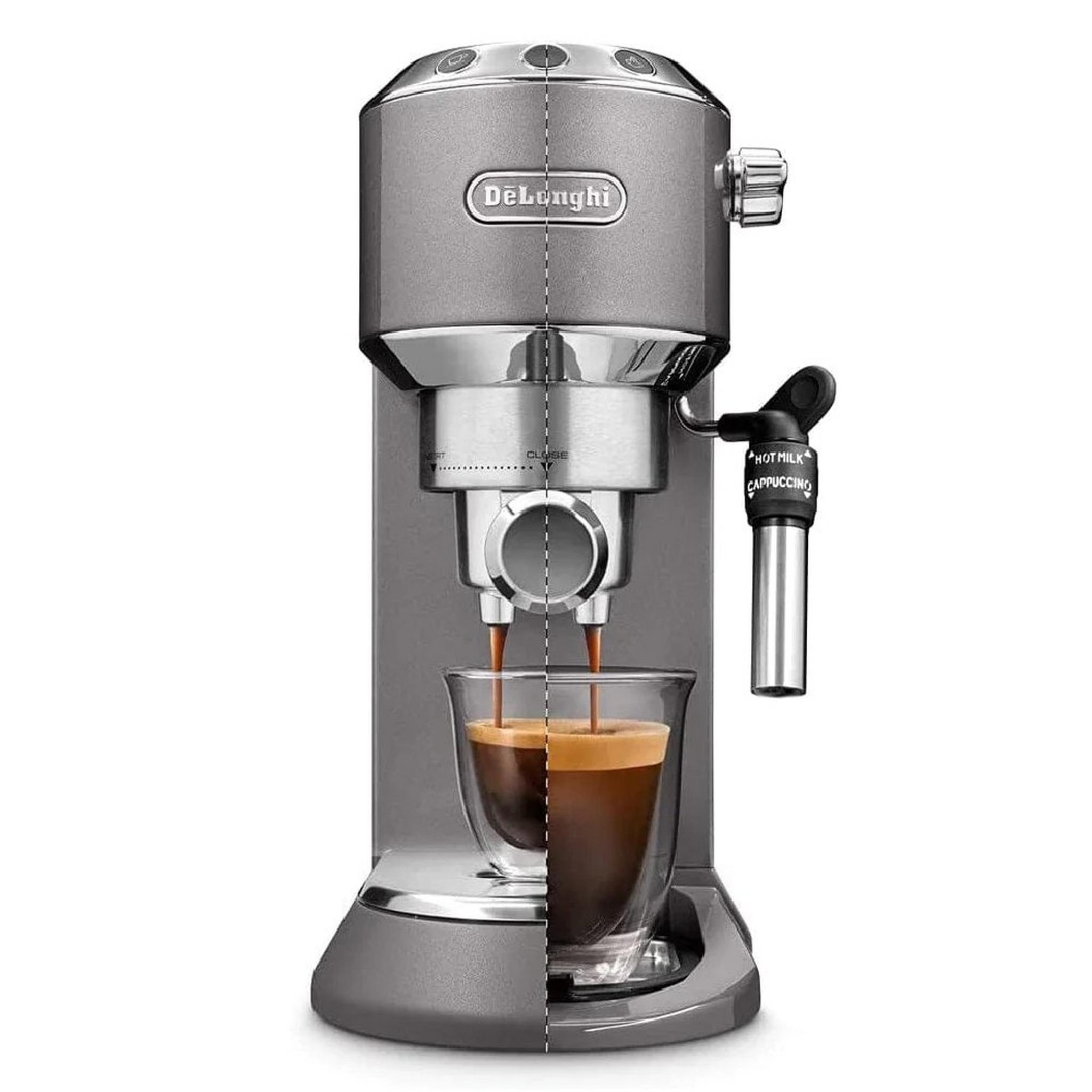 Delonghi Coffee Maker 1300W 1.1L (EC785.GY) Grey
