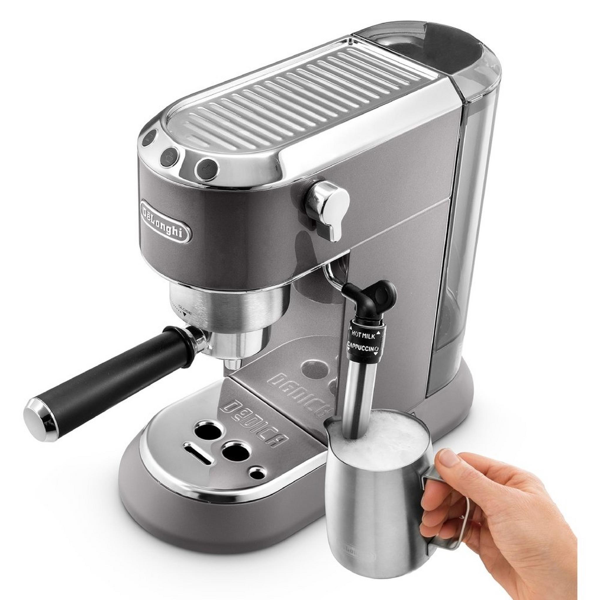 Delonghi Coffee Maker 1300W 1.1L (EC785.GY) Grey