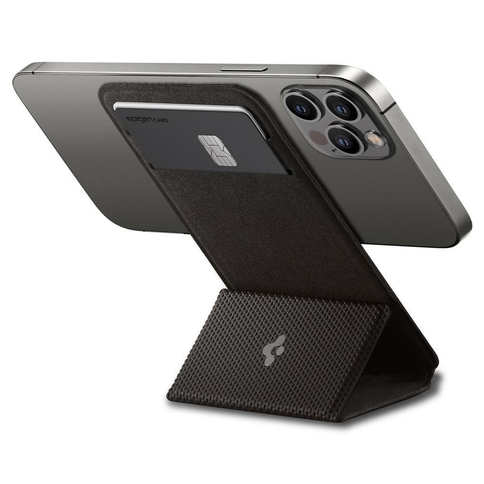 Spigen MagSafe Card Holder Smart Fold Wallet for iPhone 12/13 - GunMetal