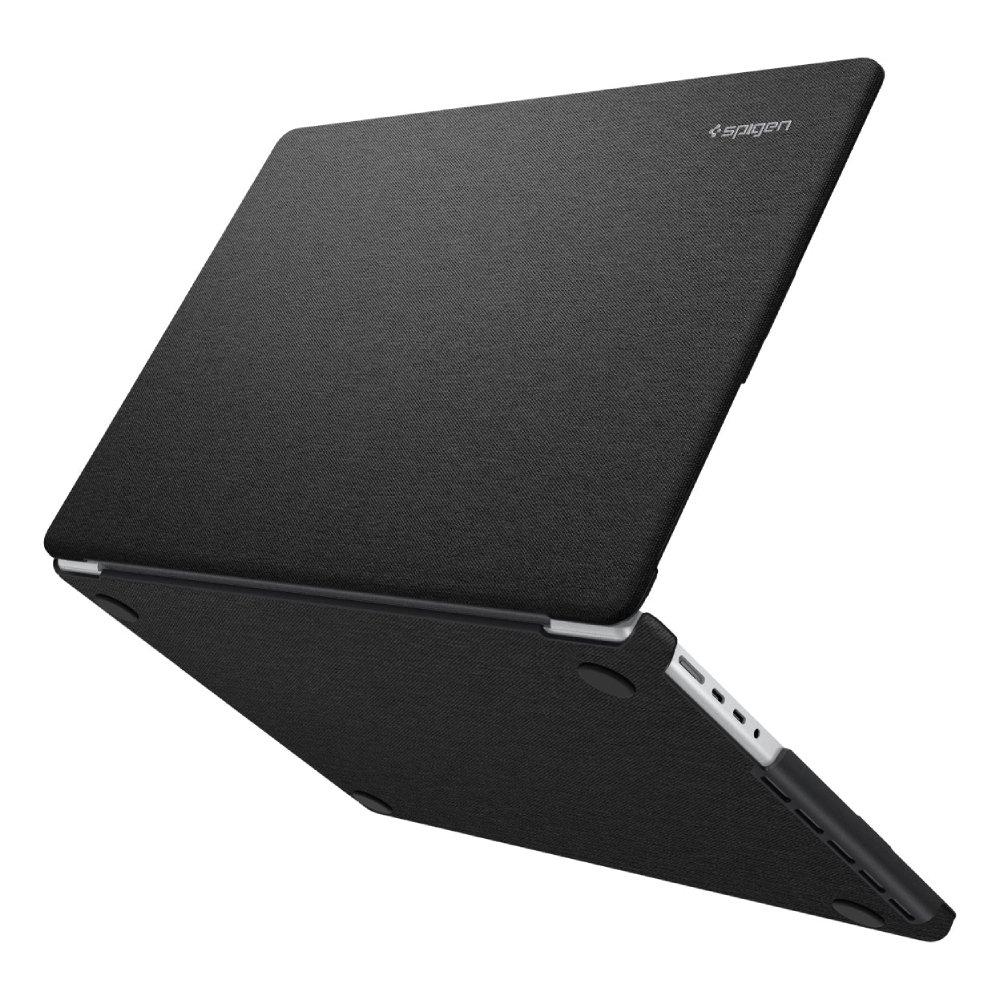 Buy Spigen urban fit case for macbook pro 16-inch - black in Kuwait