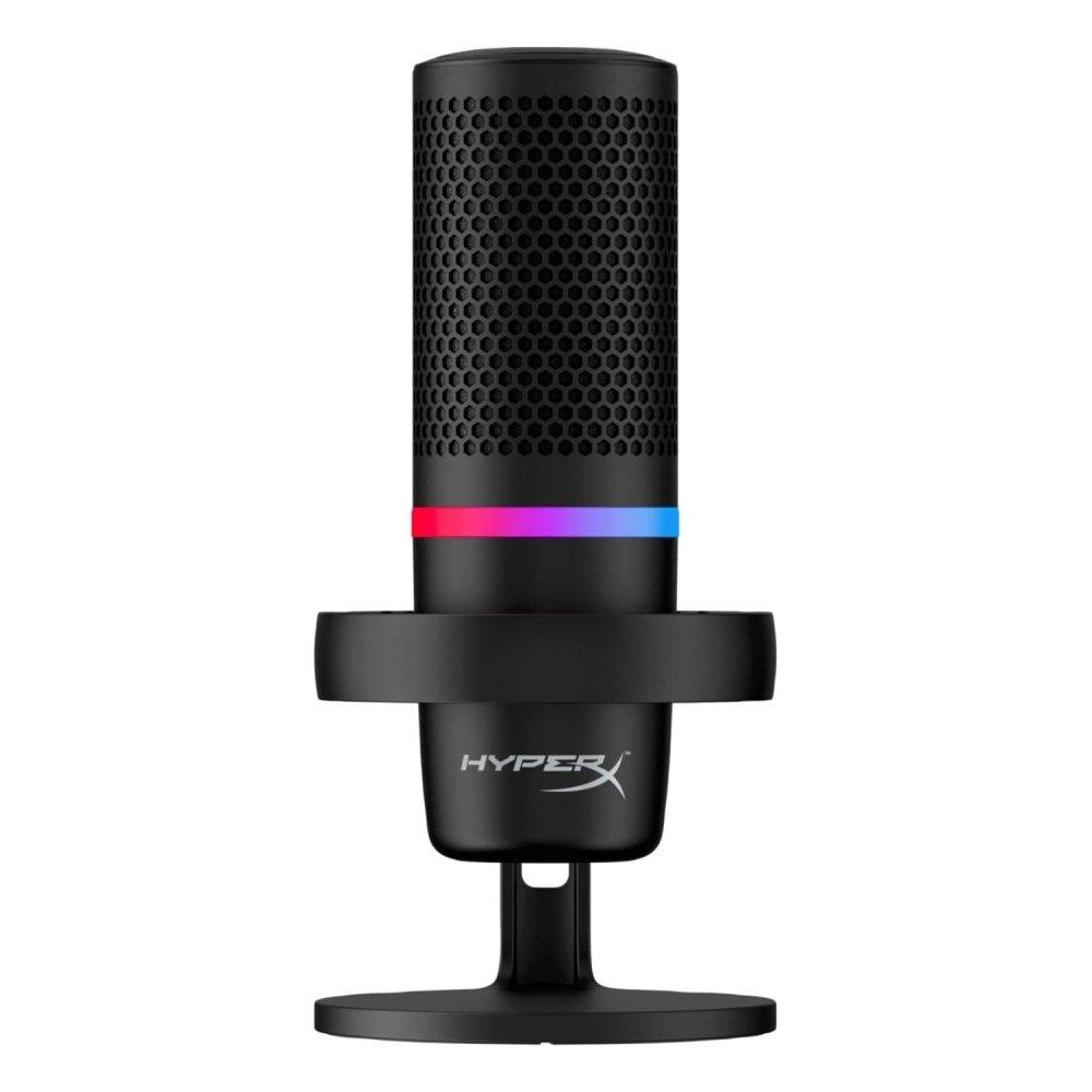 HyperX DuoCast RGB Lighting USB Gaming Microphone - Black