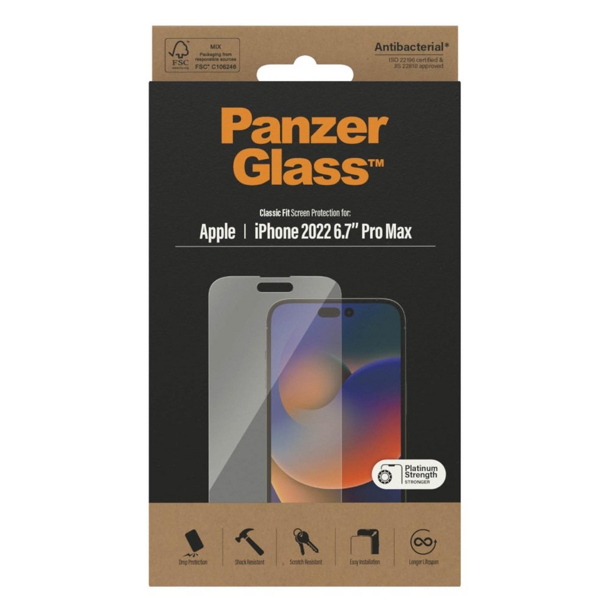 Panzer Classic Fit iPhone 14 Pro Max - Clear