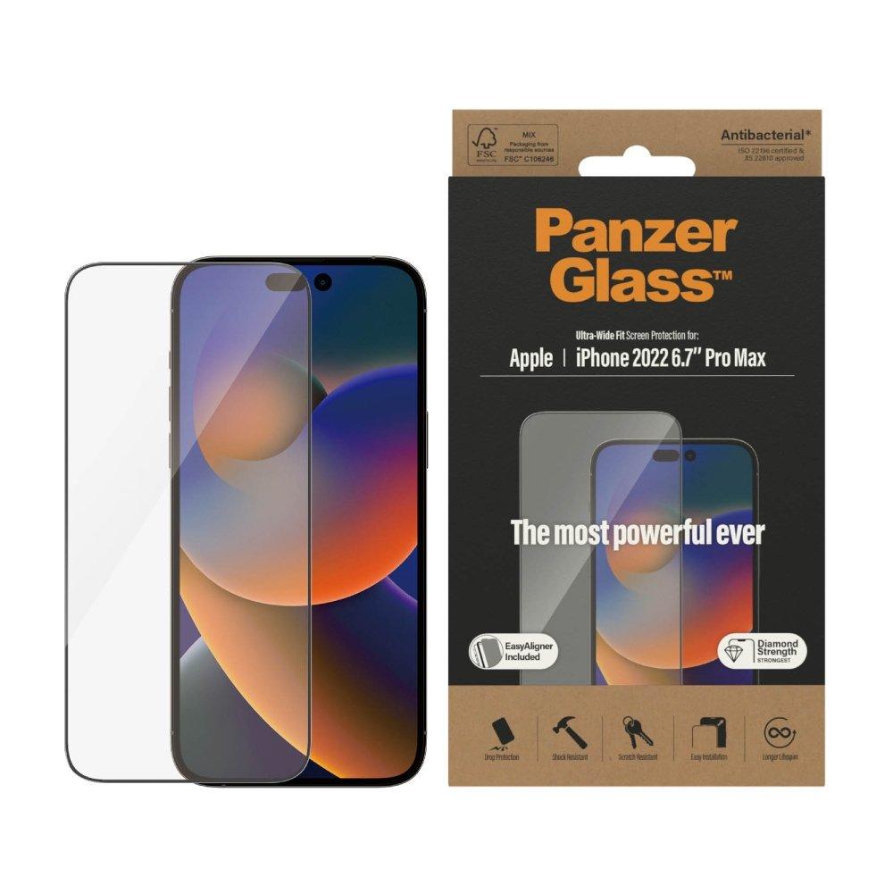 Panzer Screen Protector With Applicator iPhone 14 Pro Max - Clear