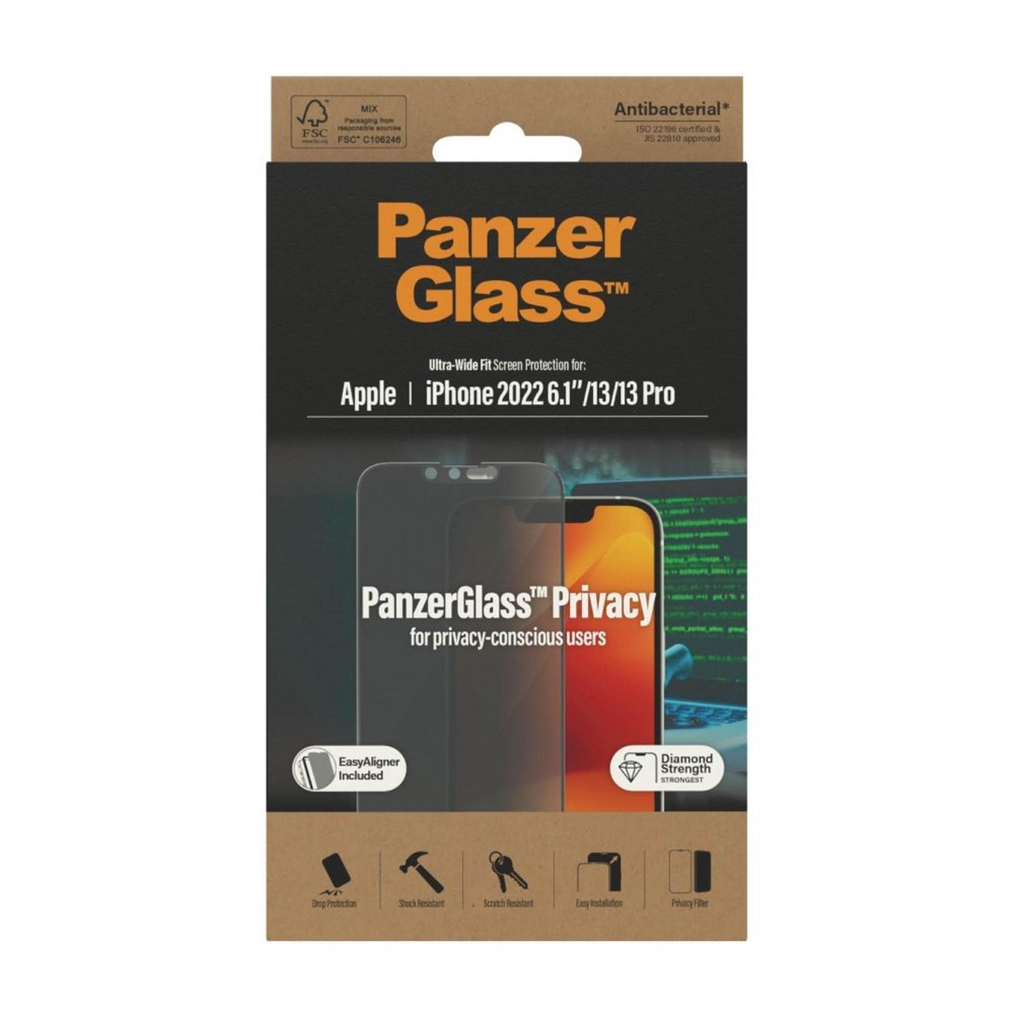 Panzer Screen Protector With Applicator iPhone 14 6.1 inch - Privacy