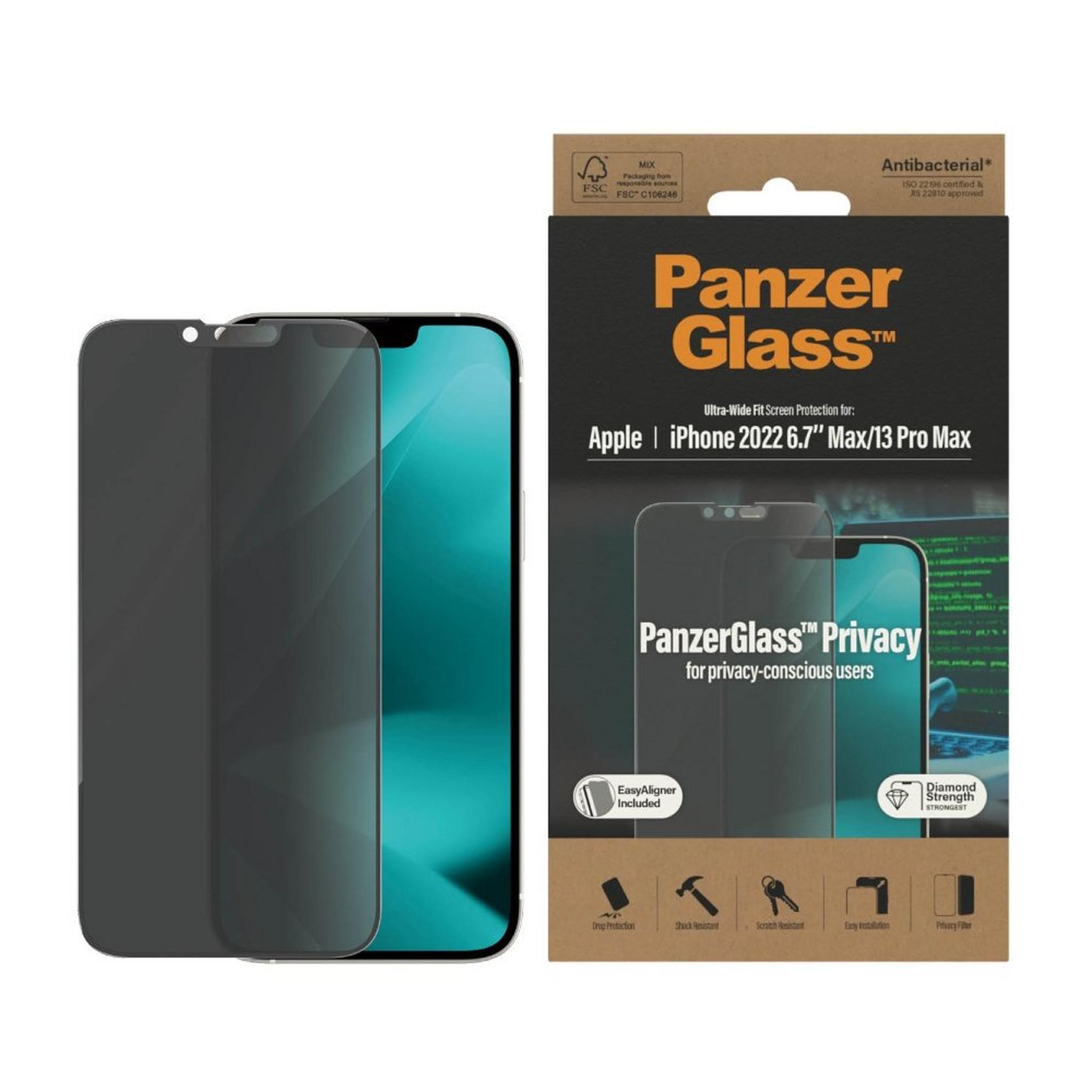 Panzer Screen Protector With Applicator iPhone 14 Plus 6.7 inch - Privacy