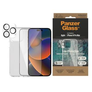 Buy Panzer bundle 3n1 iphone 14 pro max - clear in Saudi Arabia