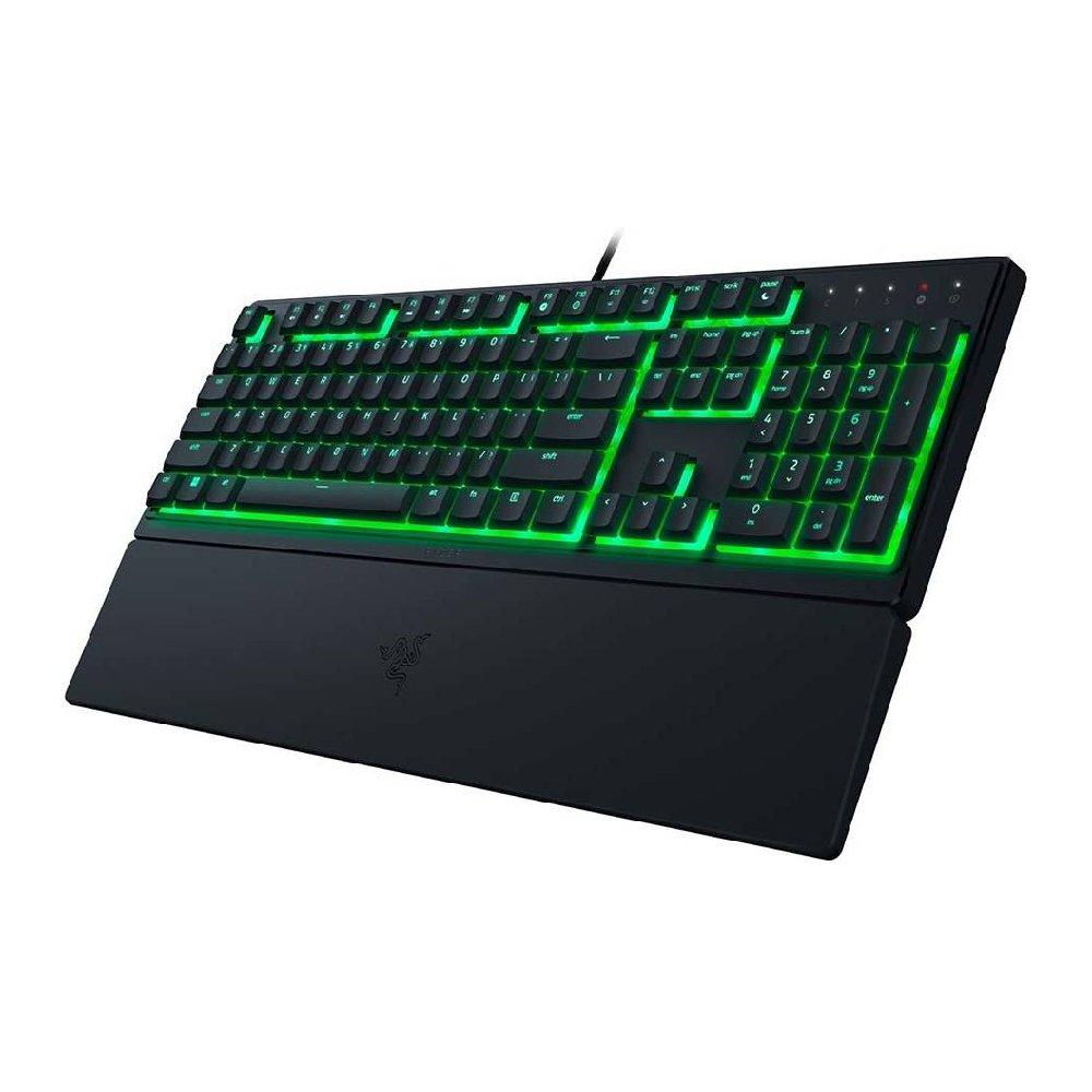 Razer Ornata V3 X Low-Profile Keys Gaming Keyboard: US Layout, RZ03-04470200-R3U1 - Black