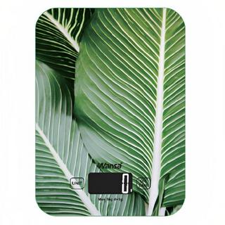 Buy Wansa digital kitchen scale, lcd display, ec406a-lf – palm leaves in Kuwait