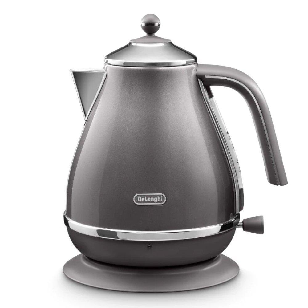Buy De'longhi icona metallics grey metallic kettle,1. 7 liters 3000w in Kuwait
