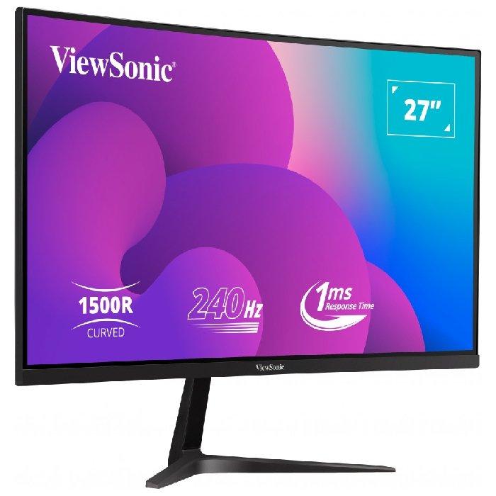 شاشة الألعاب فيوسونيك المنحنية مقاس 27 بوصة تردد 240 هرتز - VX2719-PC