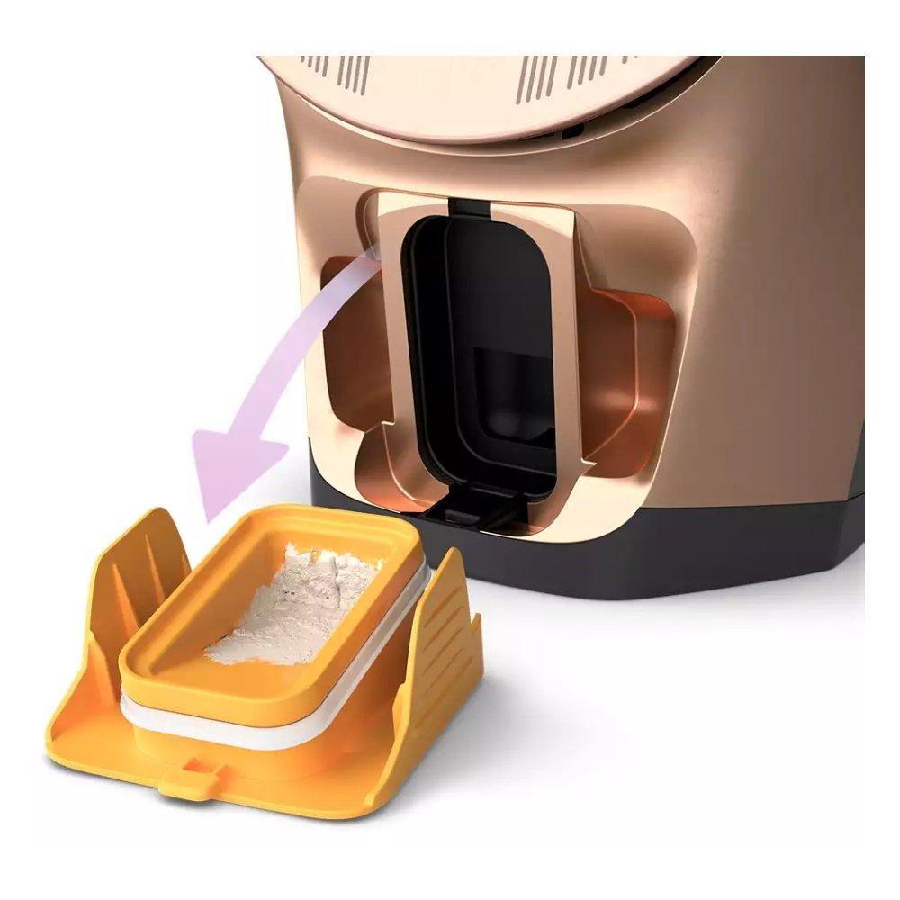 مكواة بخار ازور 8000 من فيليبس، سعة 350 مل، 3000 واط، DST8041/86 - أسود