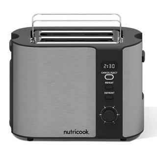 Buy Nutricook 2 slice digital toaster 800w nc-t102s in Saudi Arabia