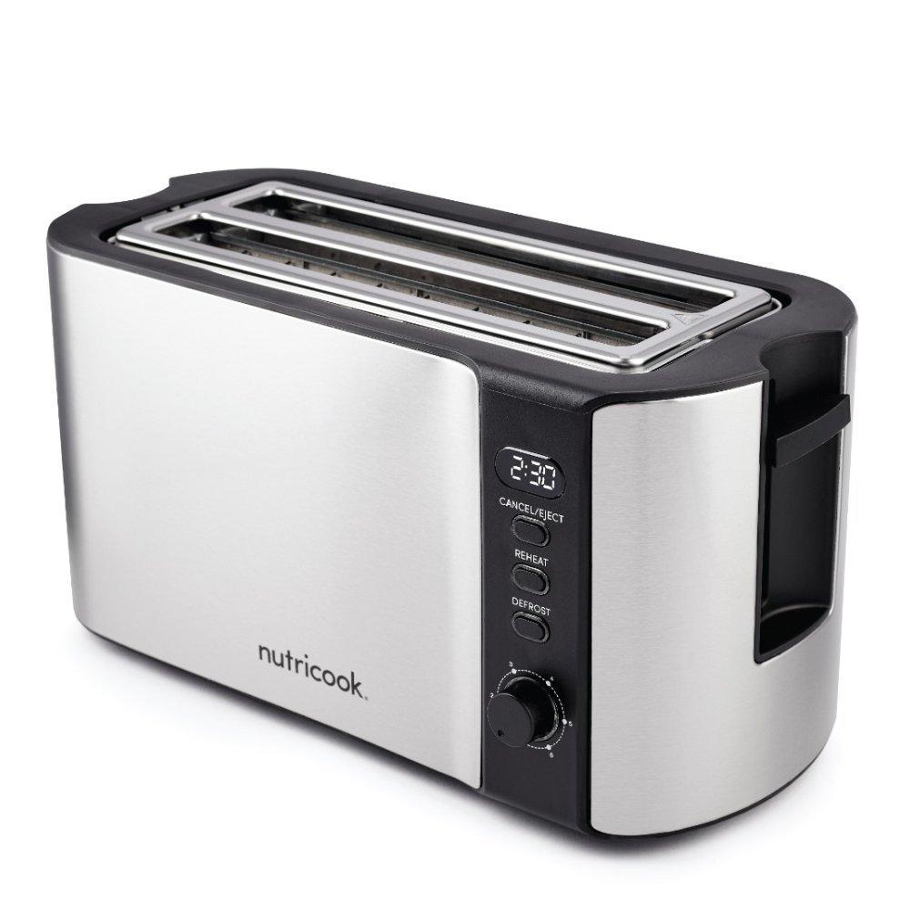 Nutricook 4 Slice Digital Toaster 1800W NC-T104S