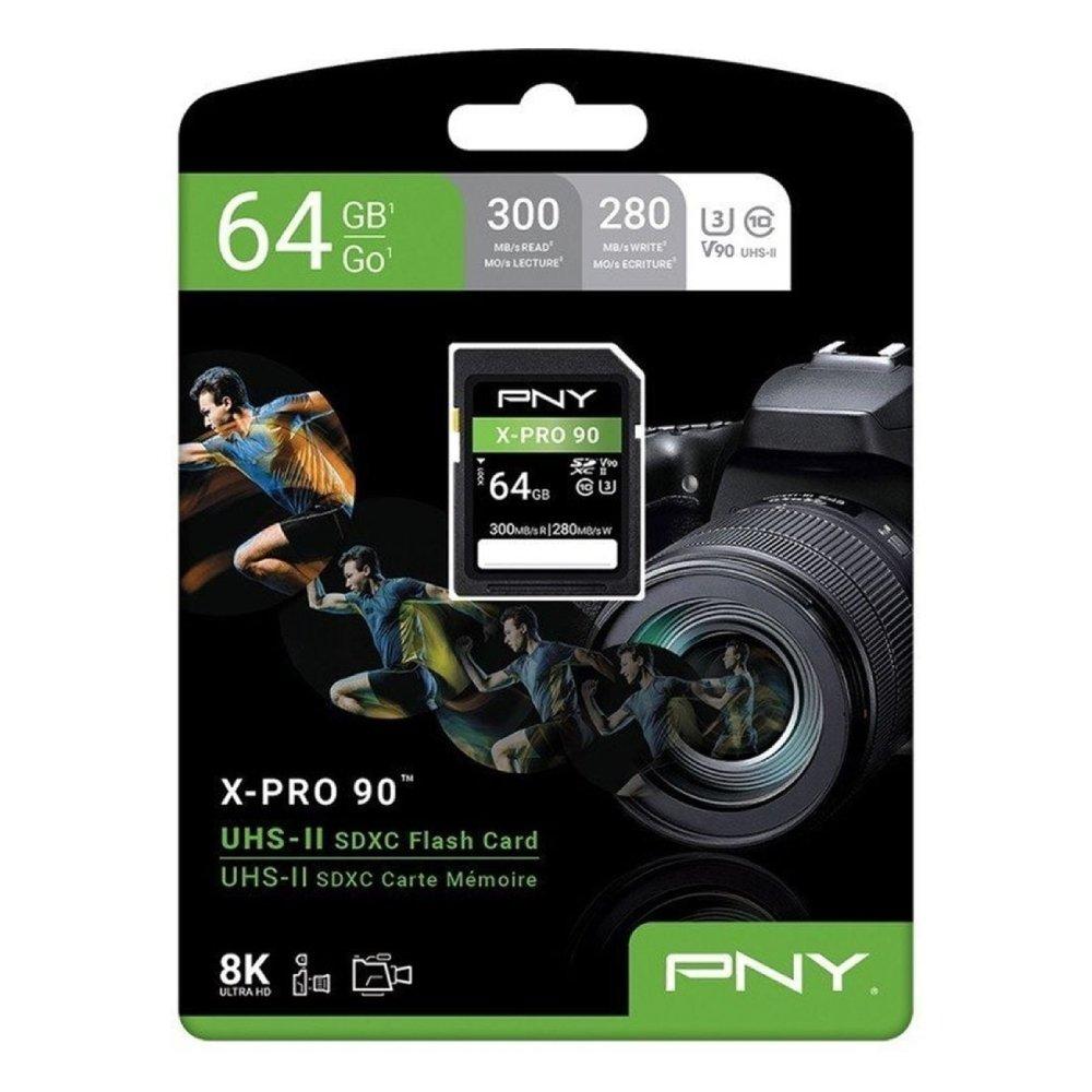 PNY Memory Card X-PRO 90 SD Class 10 64GB
