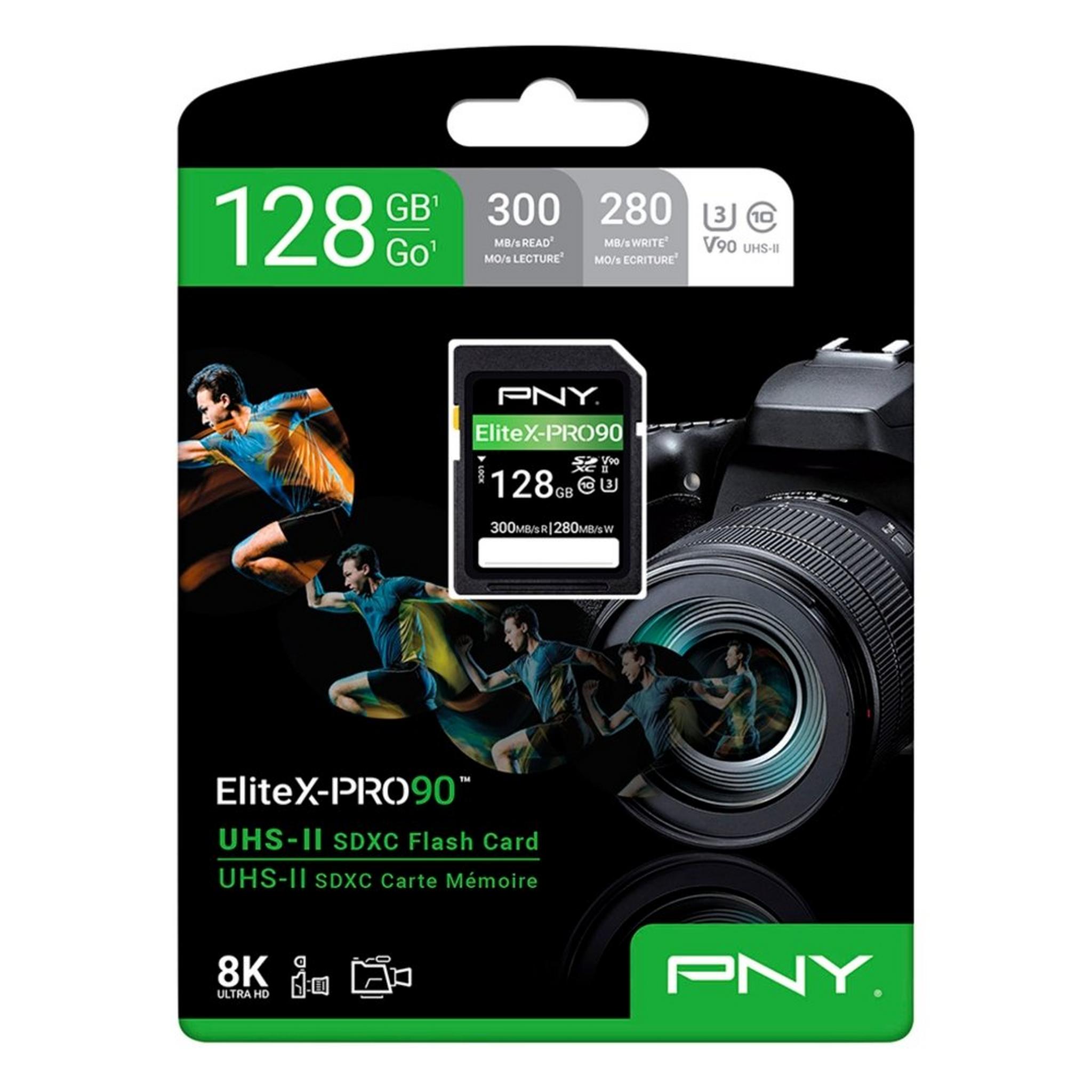 PNY Memory Card X-PRO 90 SD Class 10 128GB