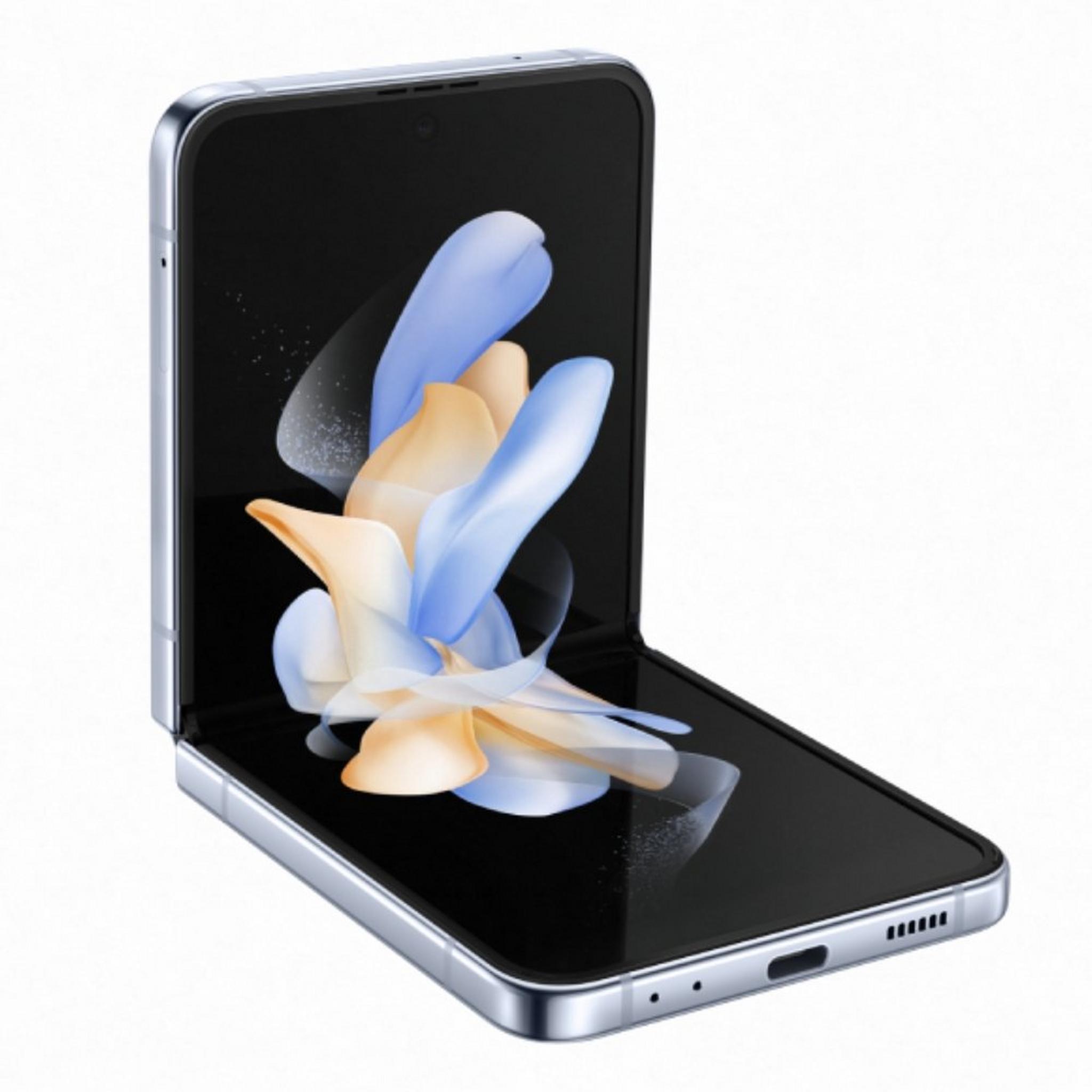 هاتف سامسونج جالكسي Z فليب 4 5جي بسعة 512 جيجابايت - أزرق
