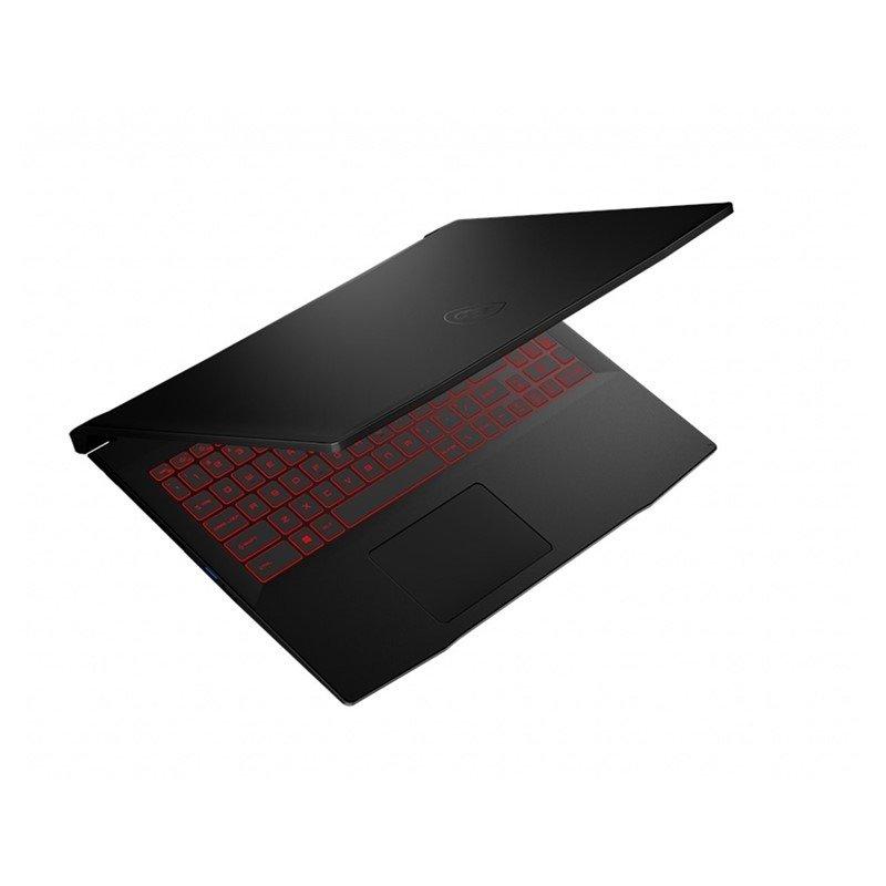 MSI KATANA GF66 12UD, 15.6" FHD 144Hz, Core i7-12700H, RAM 16GB, SSD 512GB, GeForce RTX 3050Ti 4GB, Windows 11 Home - Gaming Laptop - Black