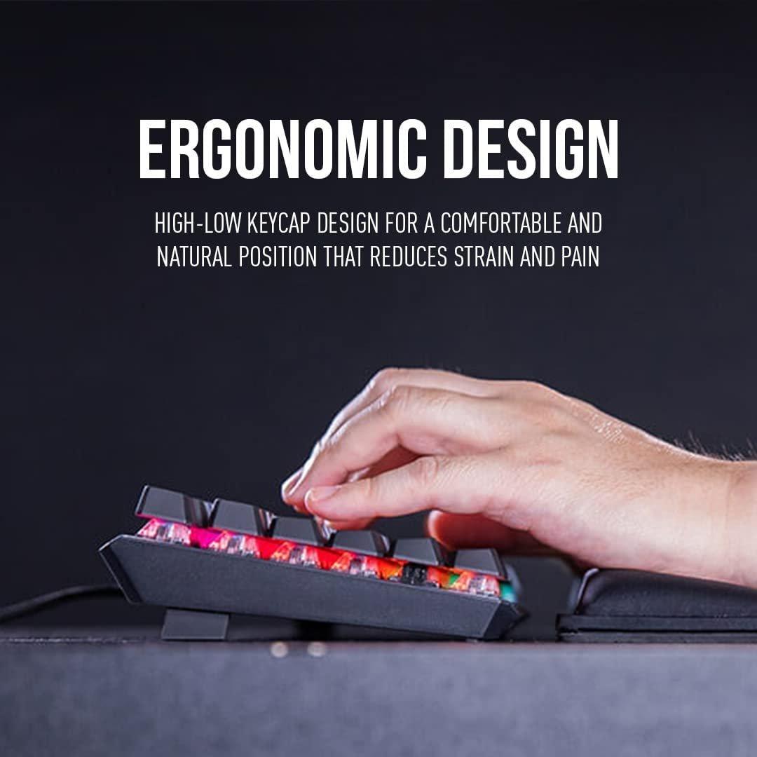 MSI Vigor GK50 Elite LL Mechanical, Kailh Blue Switches, RGB Mystic Light - Gaming Keyboard