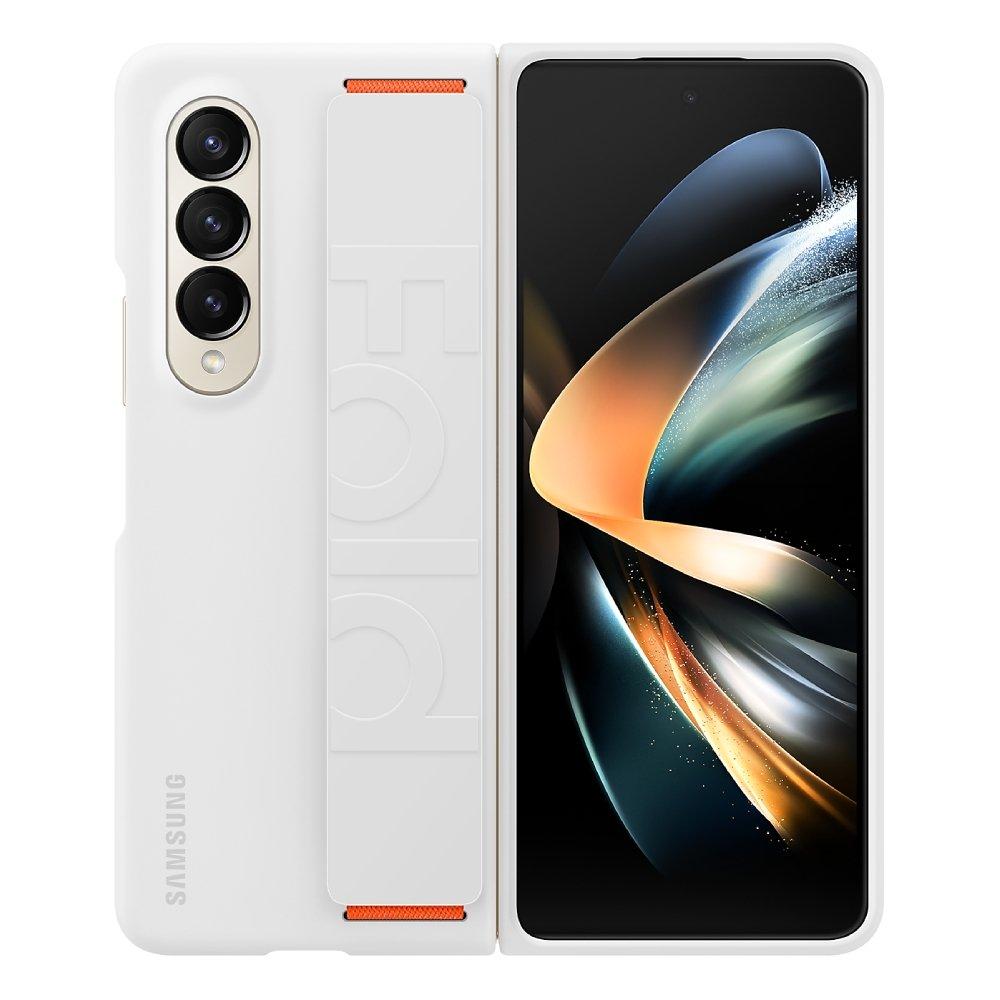 Samsung Galaxy Z Fold4 Silicone Grip Cover - White