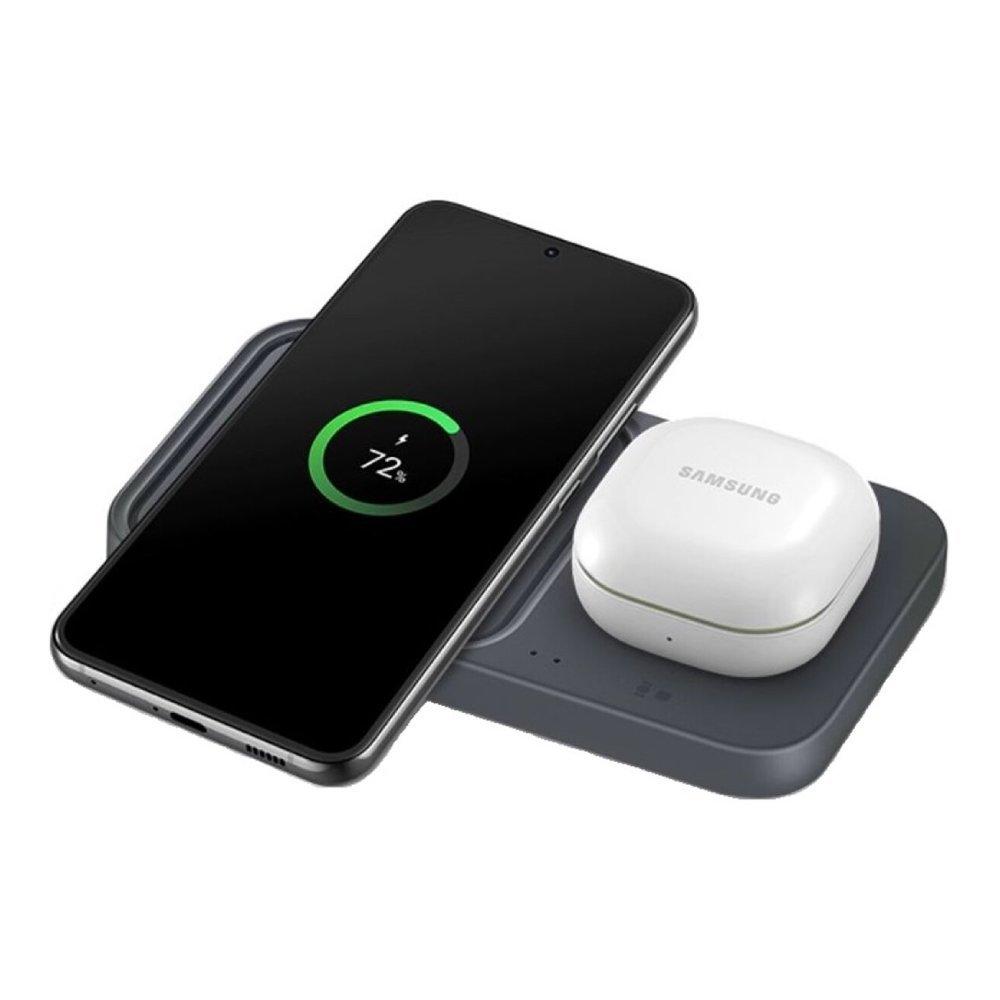 قاعدة شحن لاسلكية سامسونج فائقة السرعة بقوة 15 واط - أسود