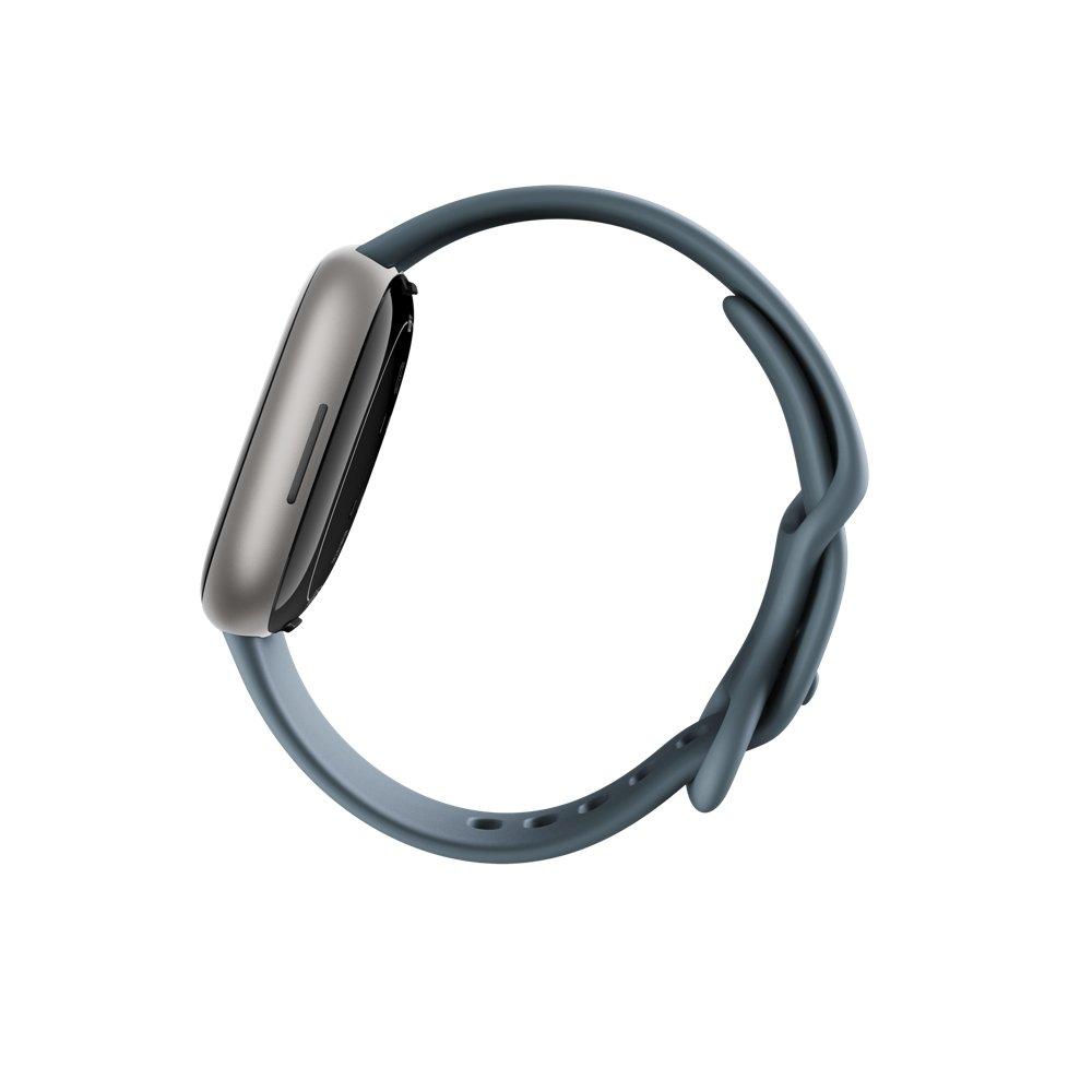 Fitbit Versa 4 Smart Watch - Waterfall Blue / Platinum