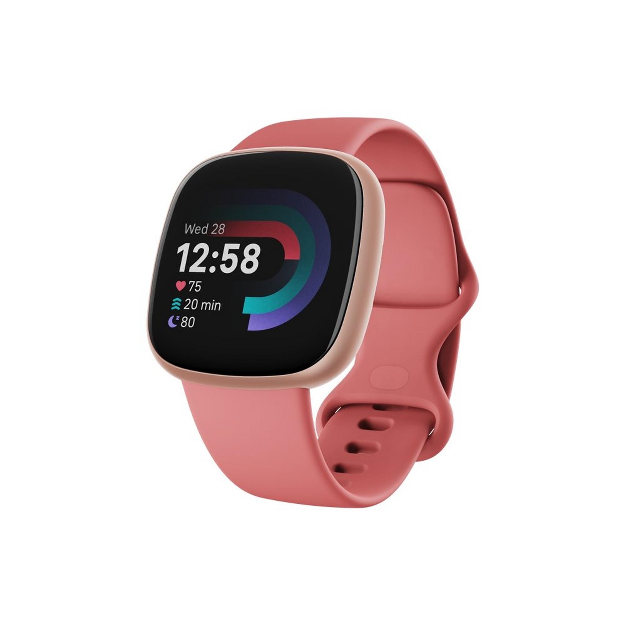 Fitbit Versa 4 Smart Watch - Pink Sand  /Copper Rose