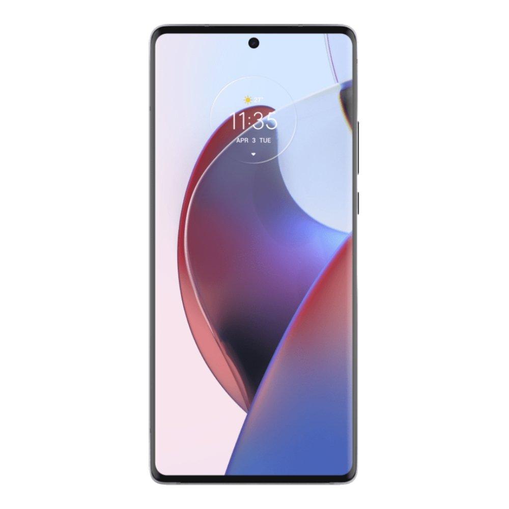 هاتف موتورولا ايدج 30 الترا بسعة 256 جيجابايت 5 جي - أبيض