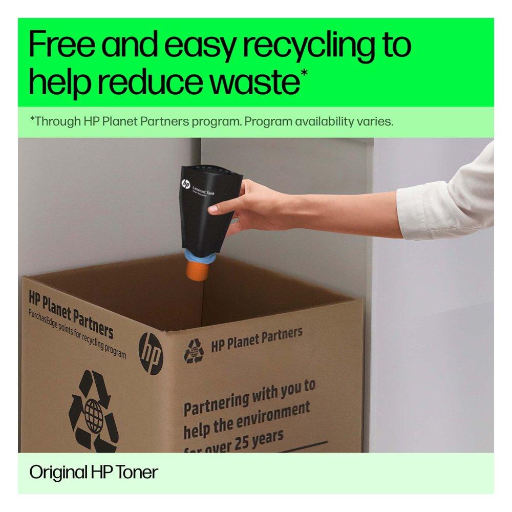 HP Original LaserJet Tank Toner Reload Kit | Black 154A