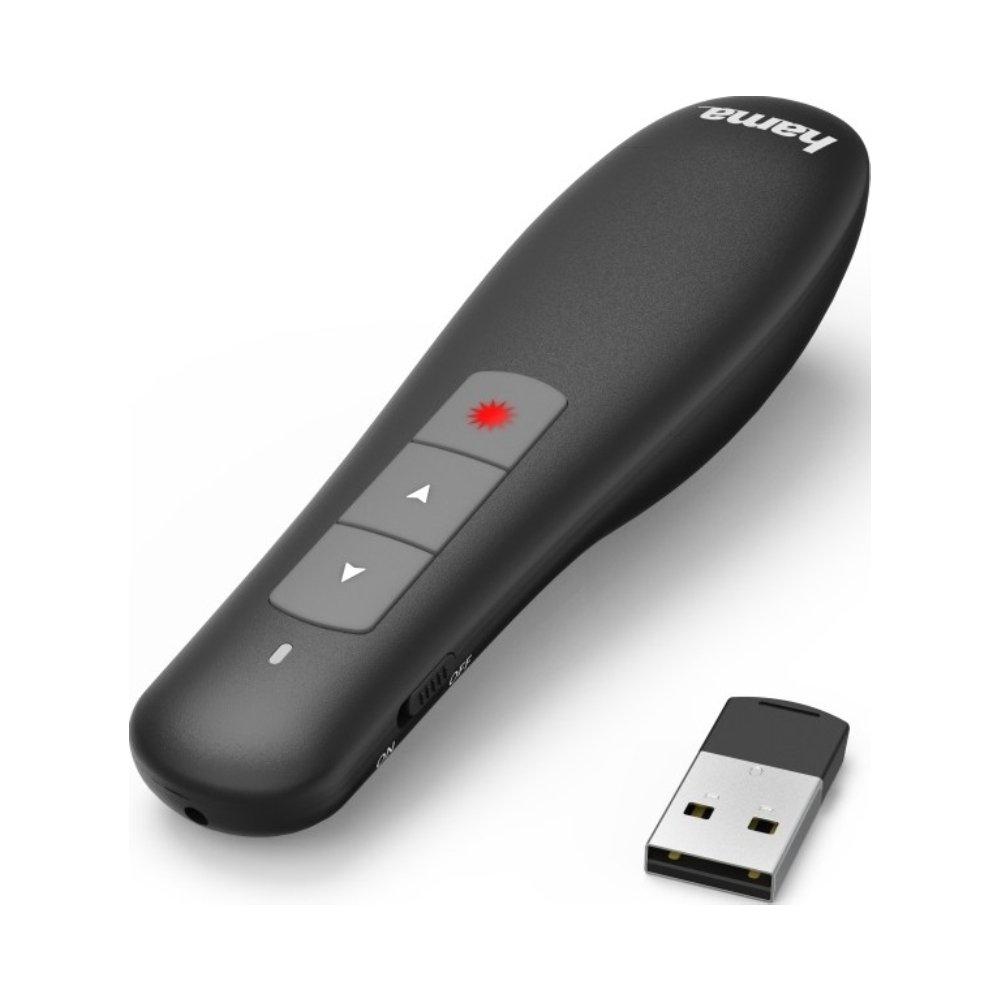 Hama X-Pointer Wireless Laser Presenter, 139915 – Black