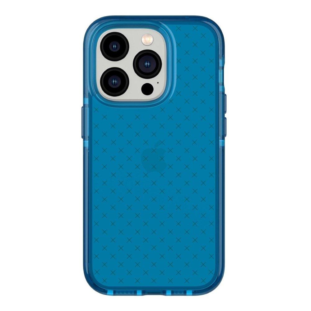 Buy Tech21 evocheck case for iphone 14 pro - blue in Kuwait