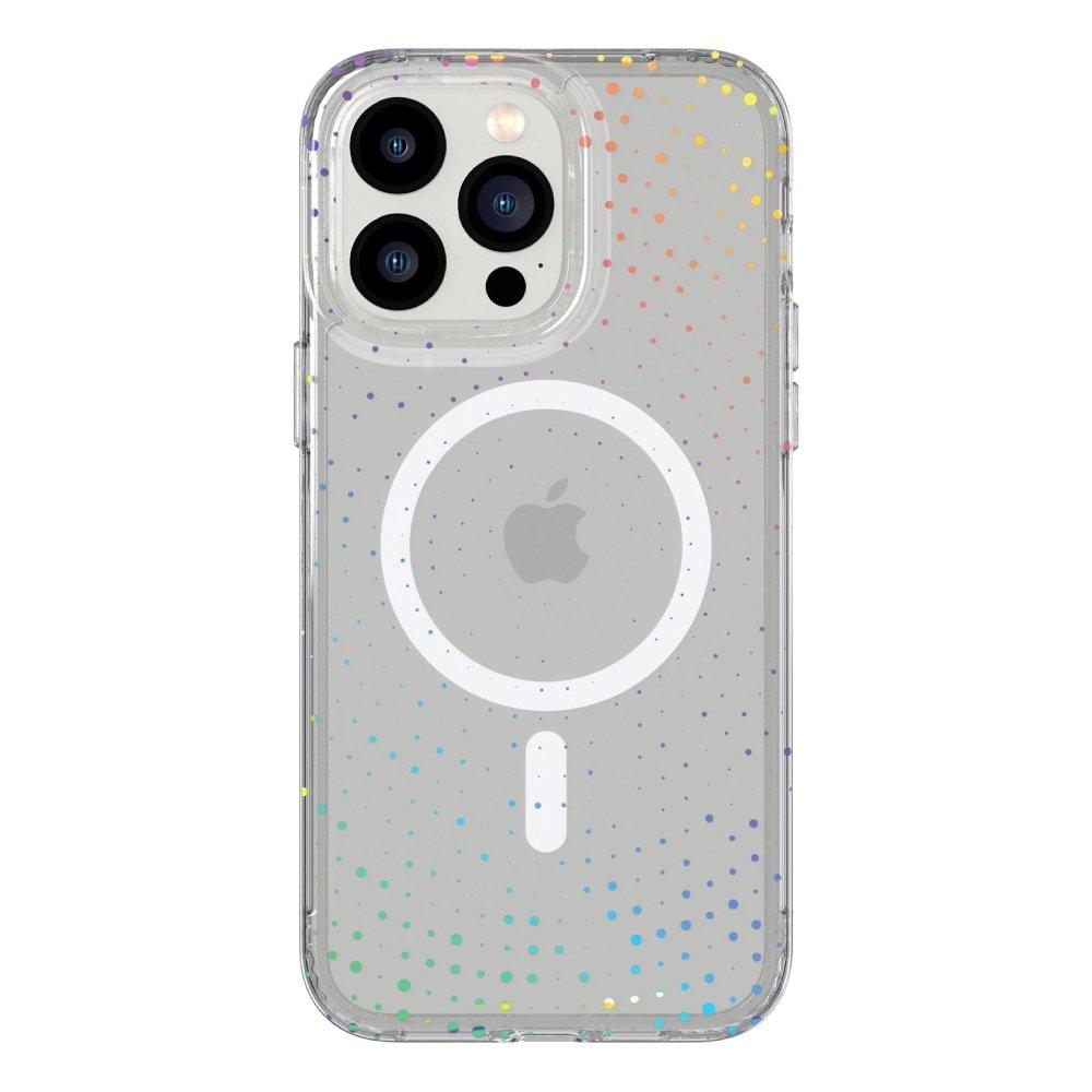 Buy Tech21 evosparkle case w/magsafe for iphone 14 pro max - clear in Saudi Arabia