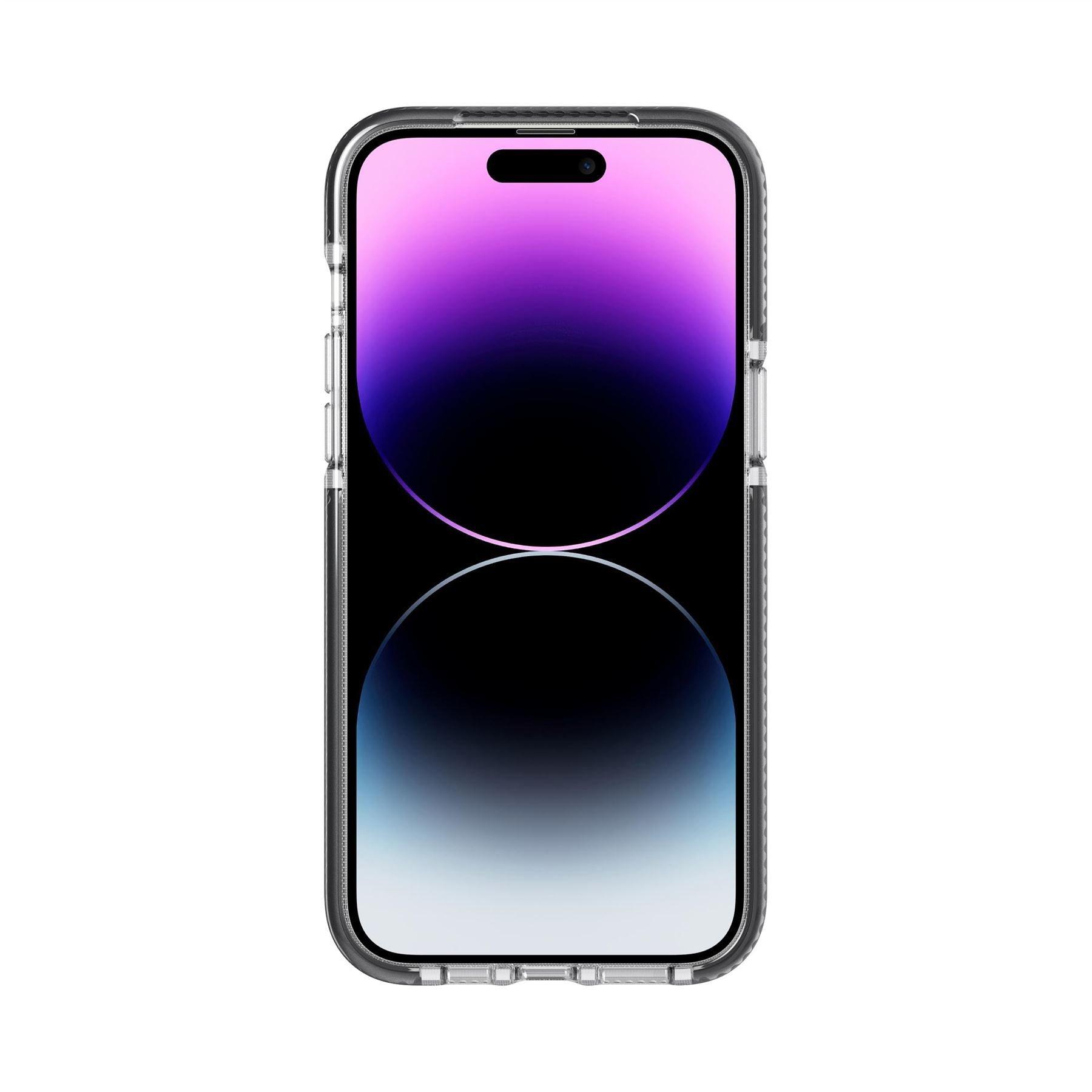 غطاء حماية ايفو كريستال مع ماجسيف لجهاز آيفون 14 برو ماكس من تك 21- أسود