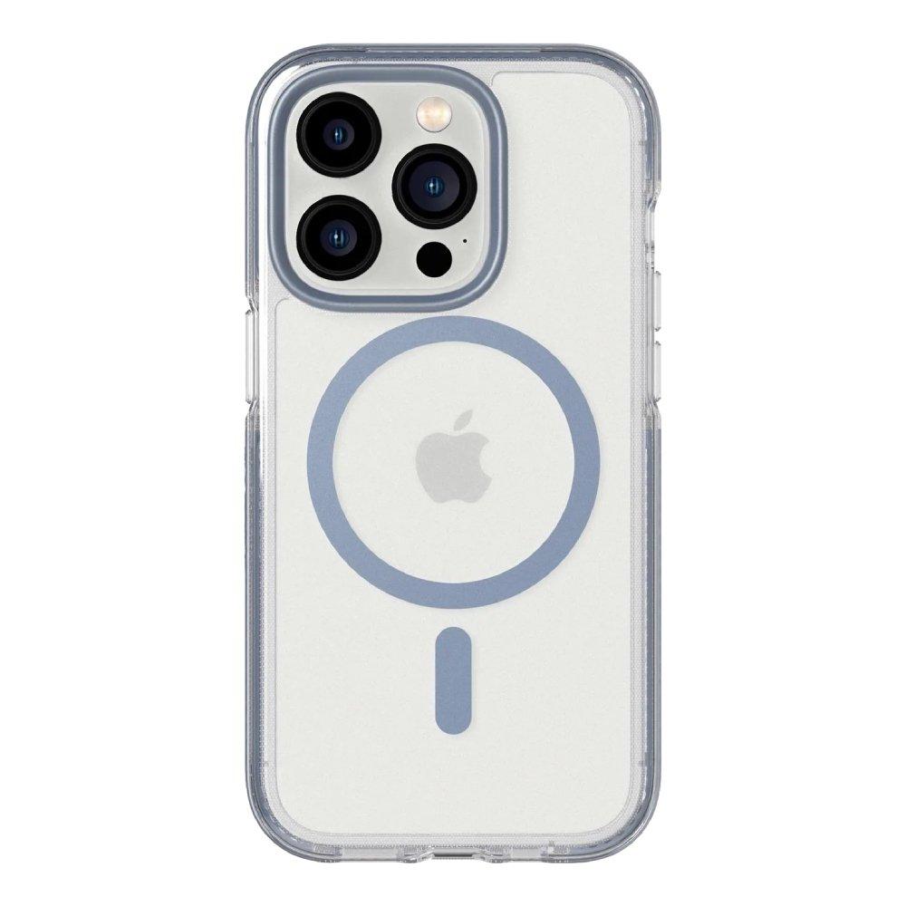 Buy Tech21 evocrystal case w/magsafe for iphone 14 pro - blue in Kuwait