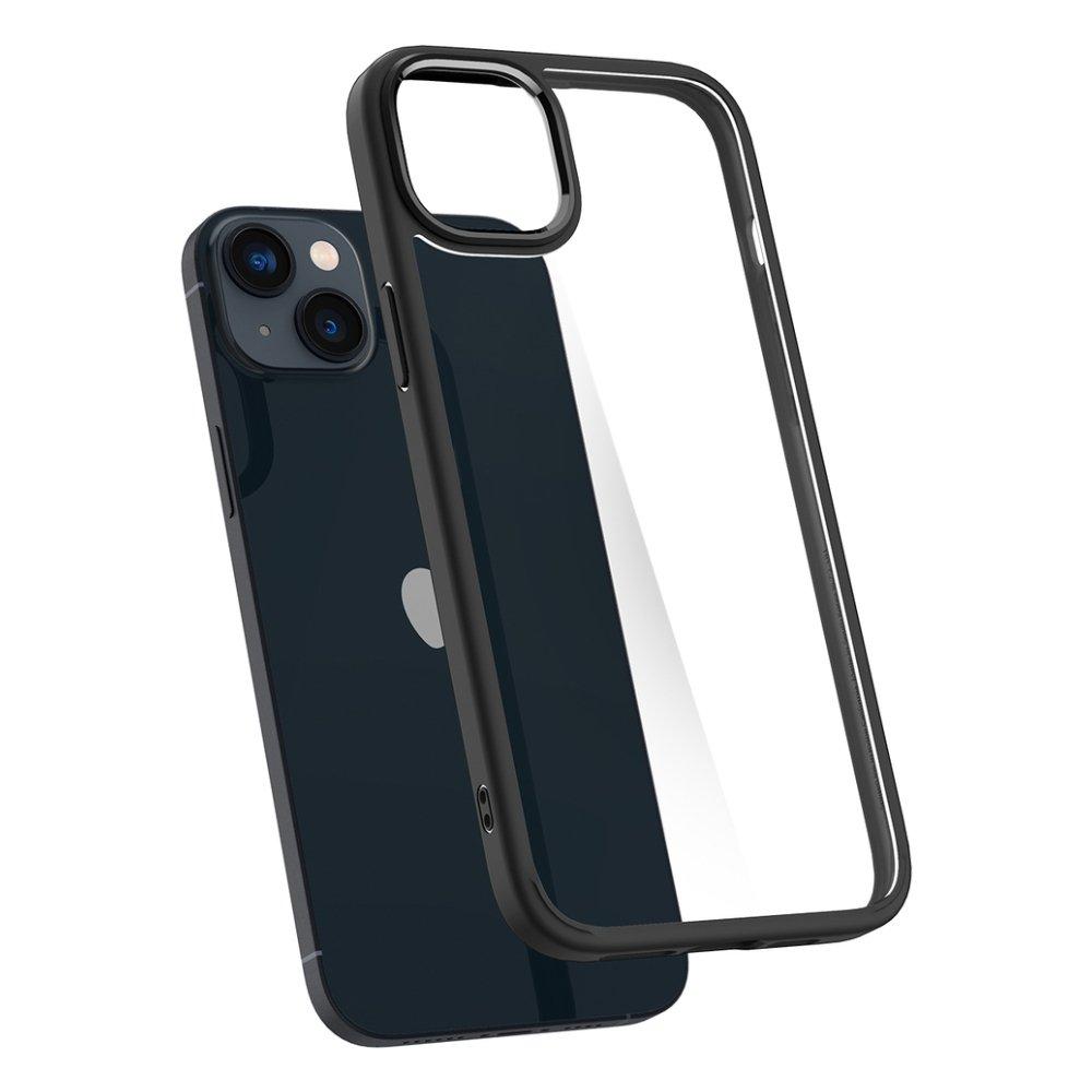 Buy Spigen iphone 14 max crystal hybrid case - matte black in Kuwait