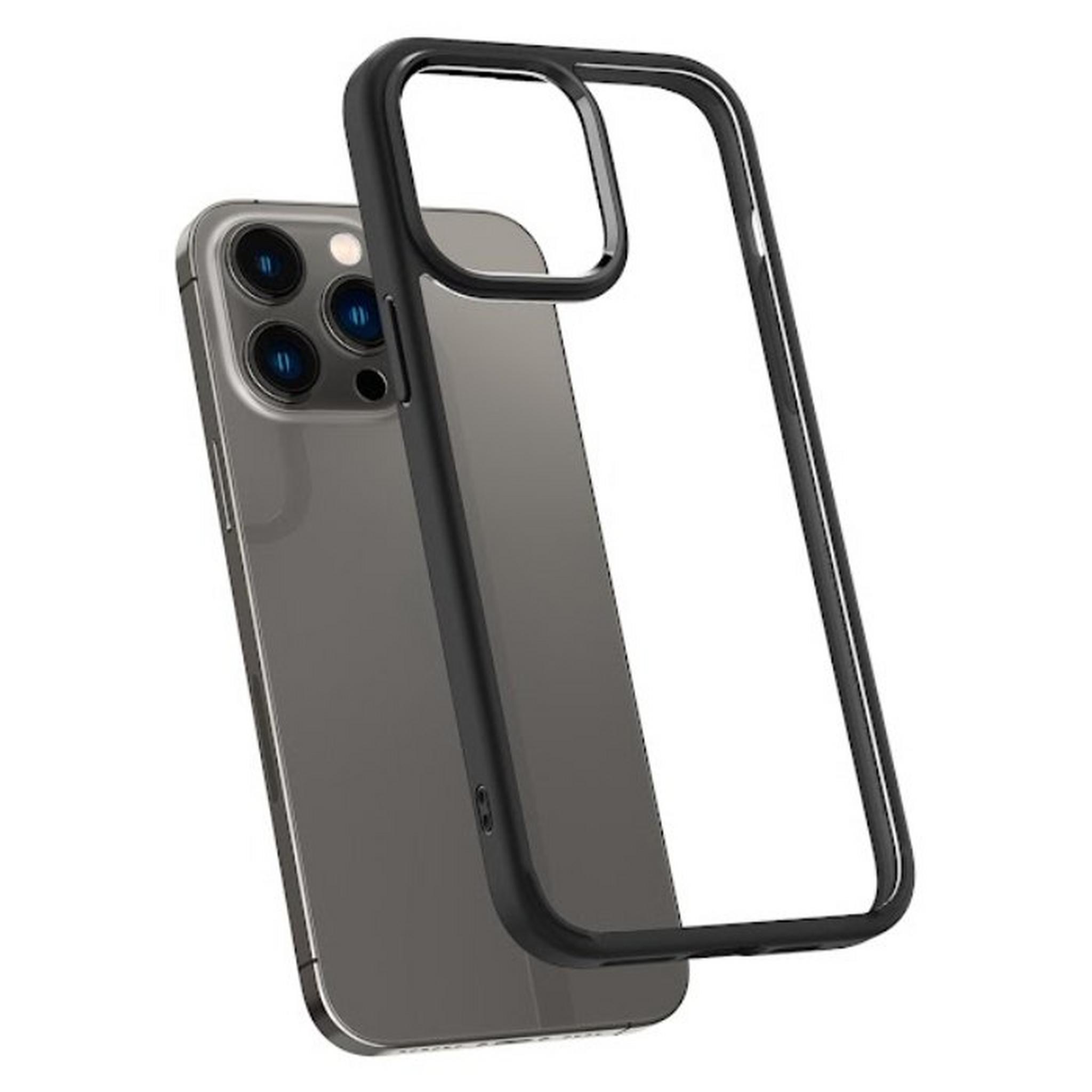 Spigen iPhone 14 Pro Crystal Hybrid Case - Matte Black