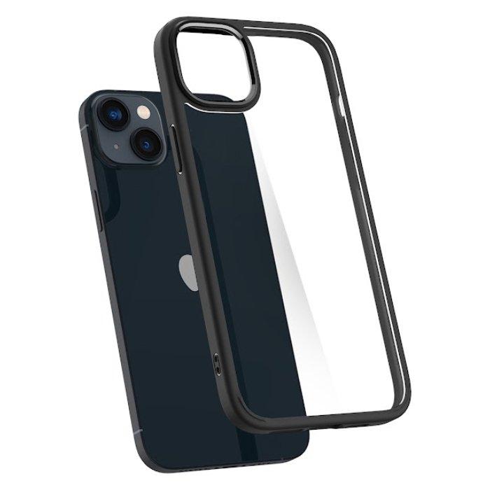 Spigen iPhone 14 Crystal Hybrid Case Matte Black Xcite