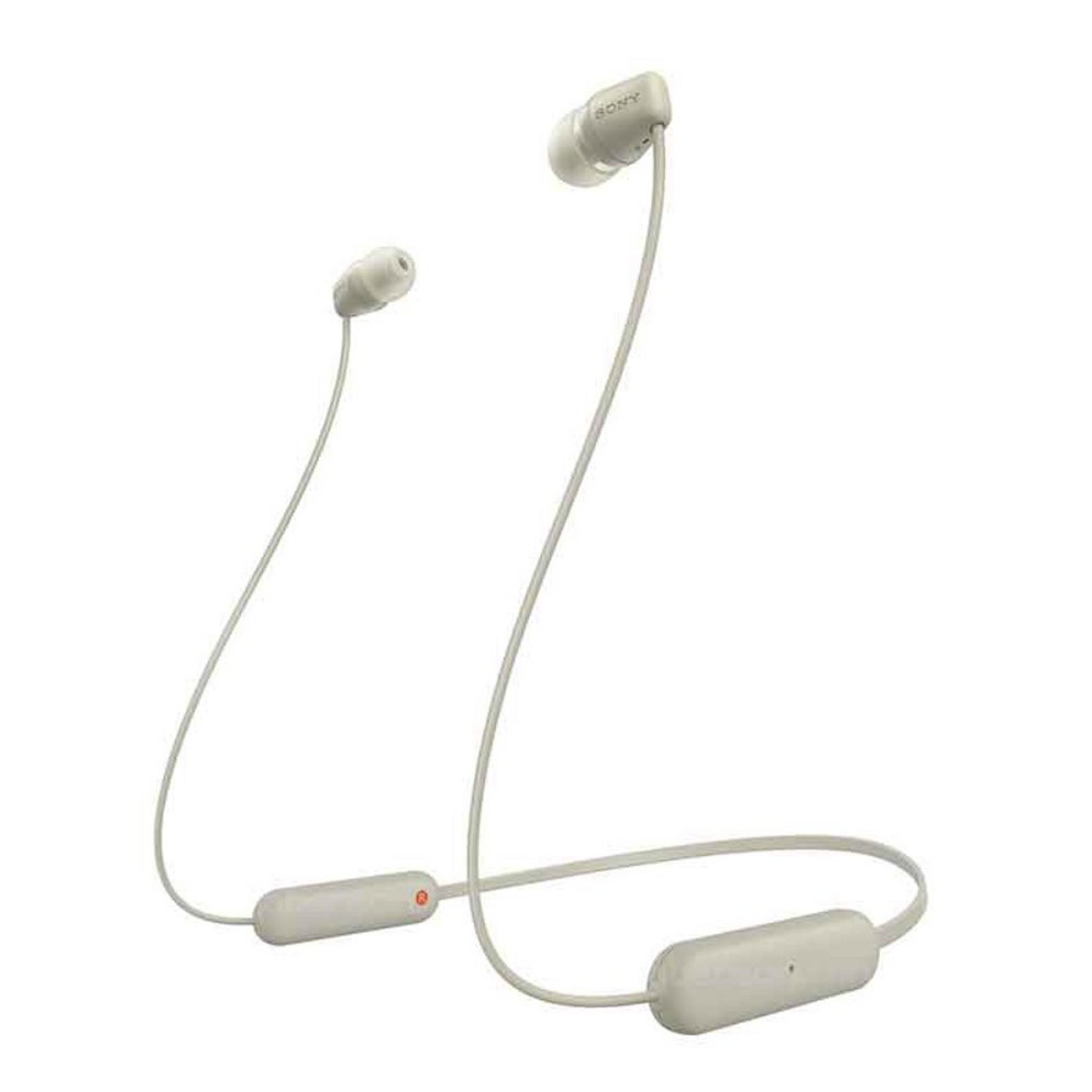 Sony Wireless In Ear Bluetooth Earphones With Mic | Cream