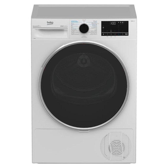 Buy Beko 10kg condenser dryer with heat pump, dhp10w - white in Kuwait