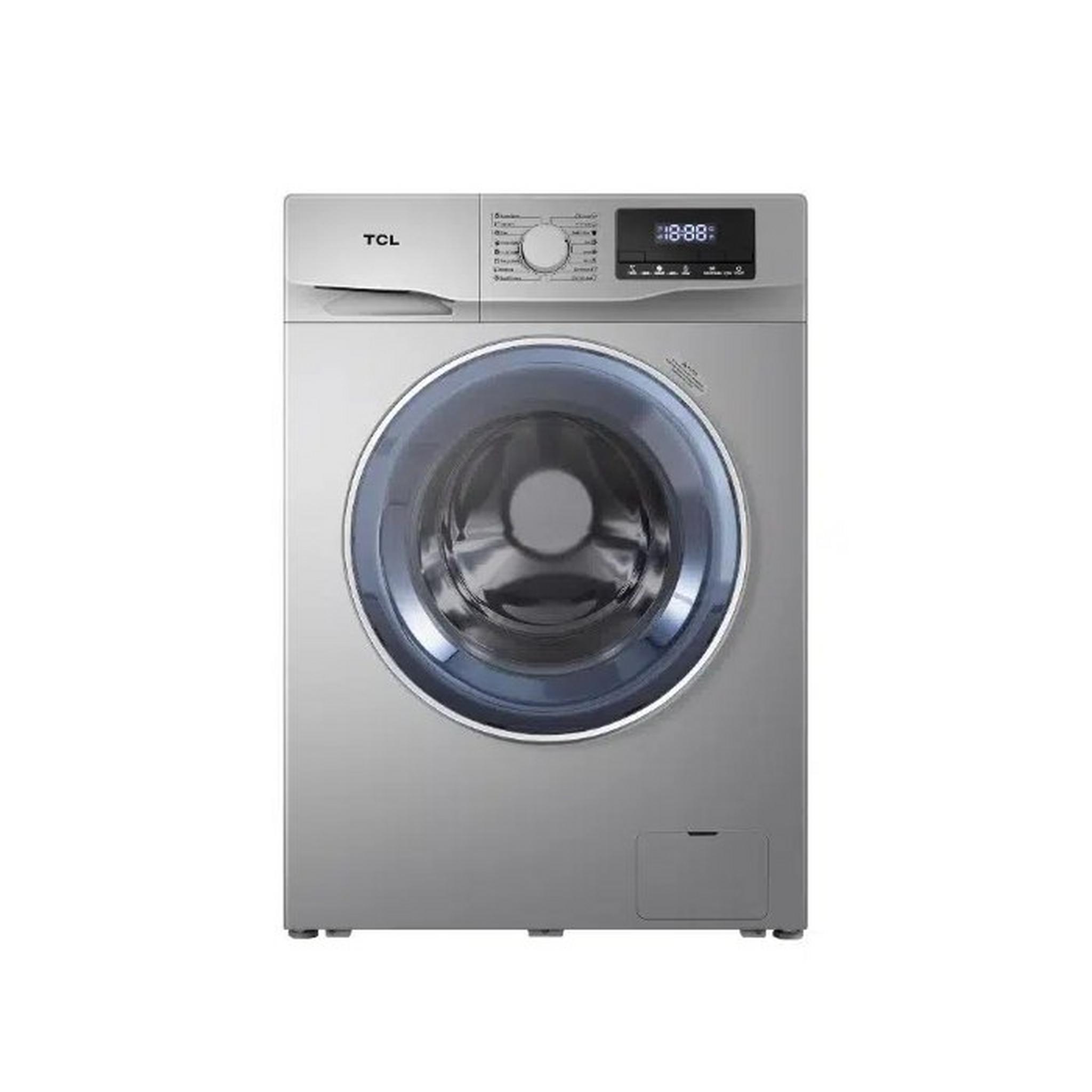 TCL Front Load Washer 8kg F608FLS - Silver