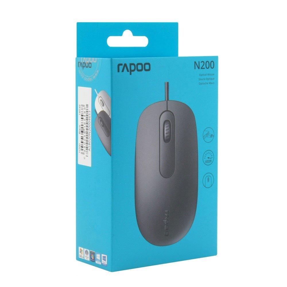 Rapoo N200 Wired Mouse Wired Laser Mouse