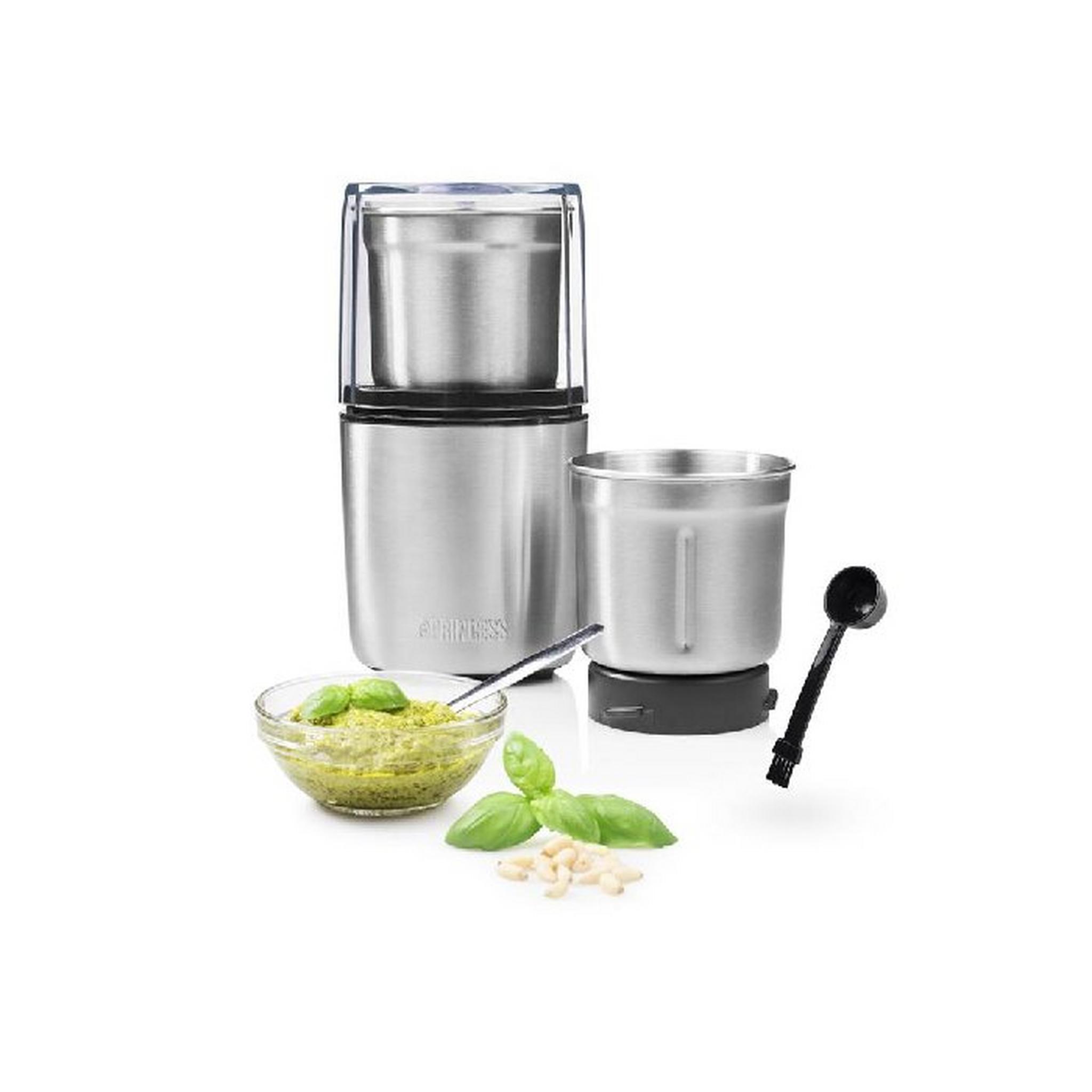 Princess Multi Chopper and Grinder, 200W, 1.5 L - Stainless Steel