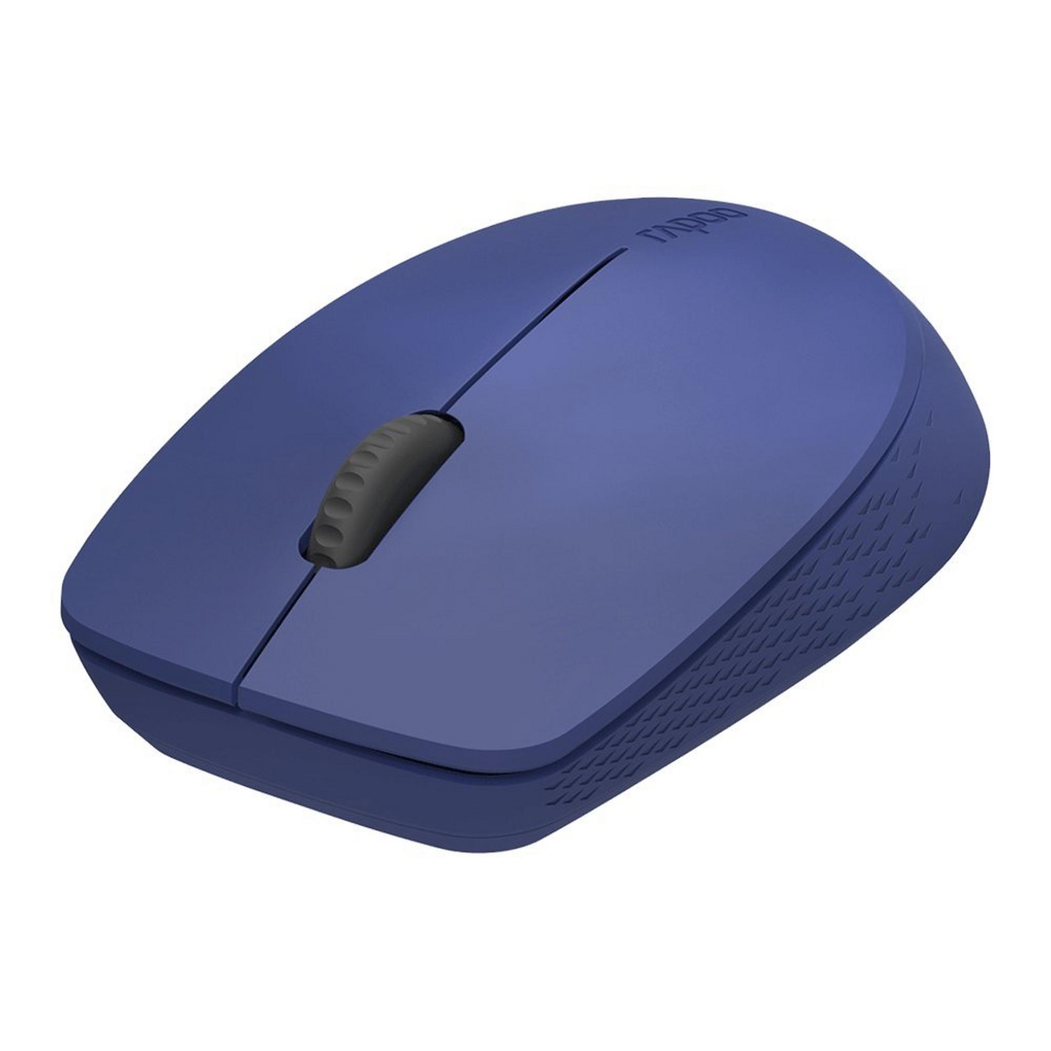 Rapoo M100 Silent Multi-Mode Wireless Mouse | Blue