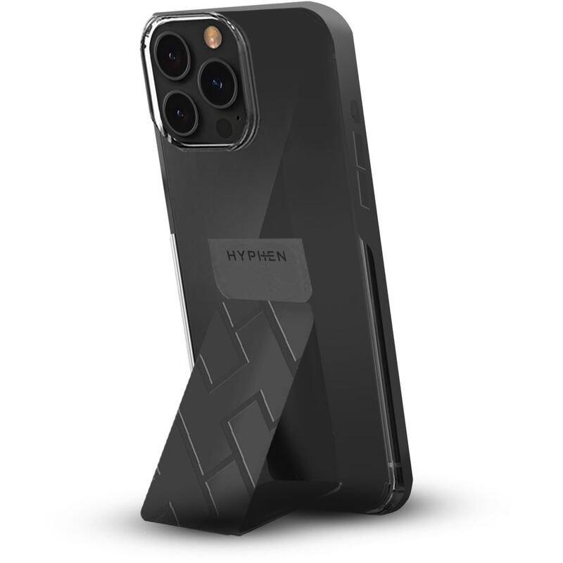 Hyphen Grip Holder Case for iPhone 14 Pro Max Black Price in Kuwait
