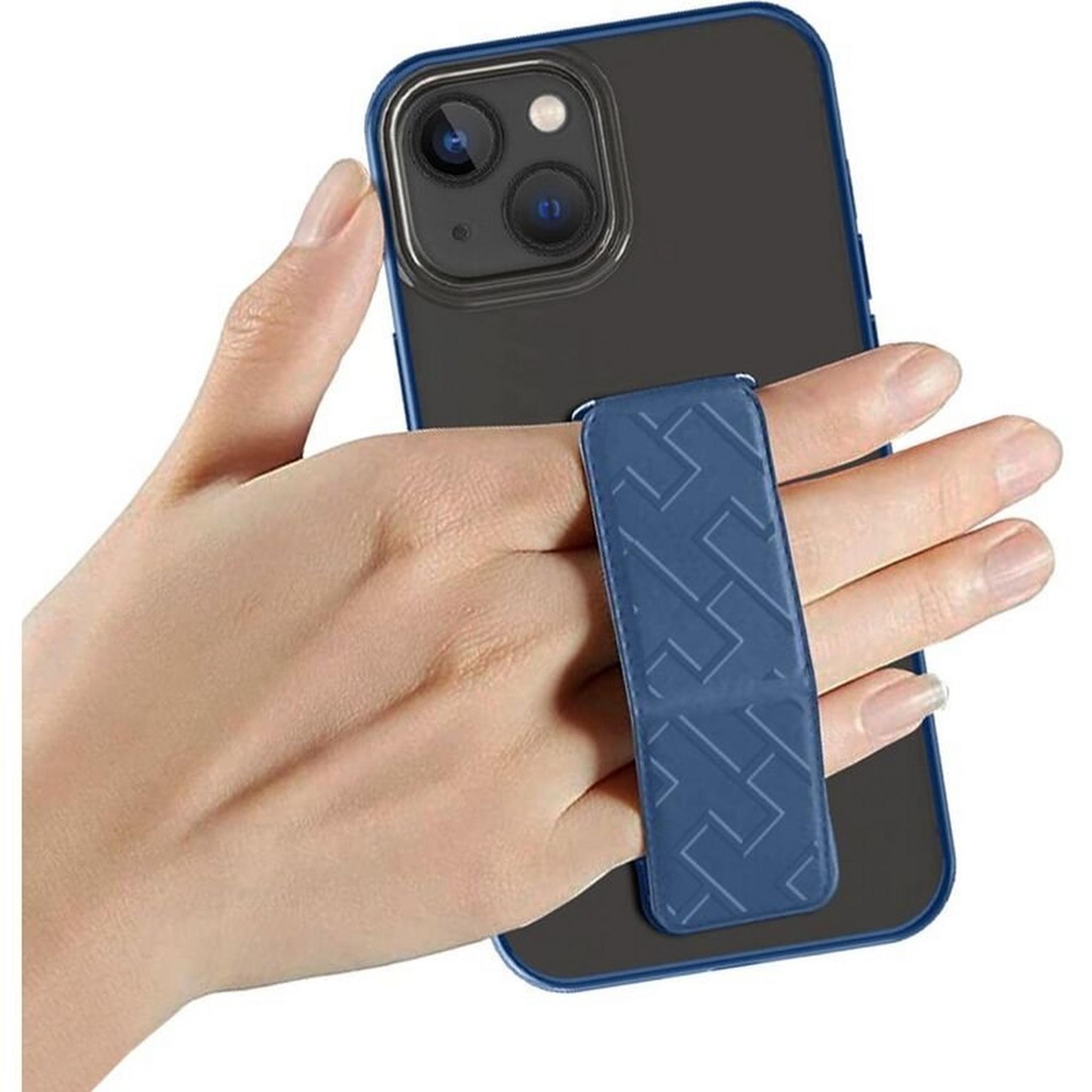 Hyphen Grip Holder Case for iPhone 14 Plus - Blue
