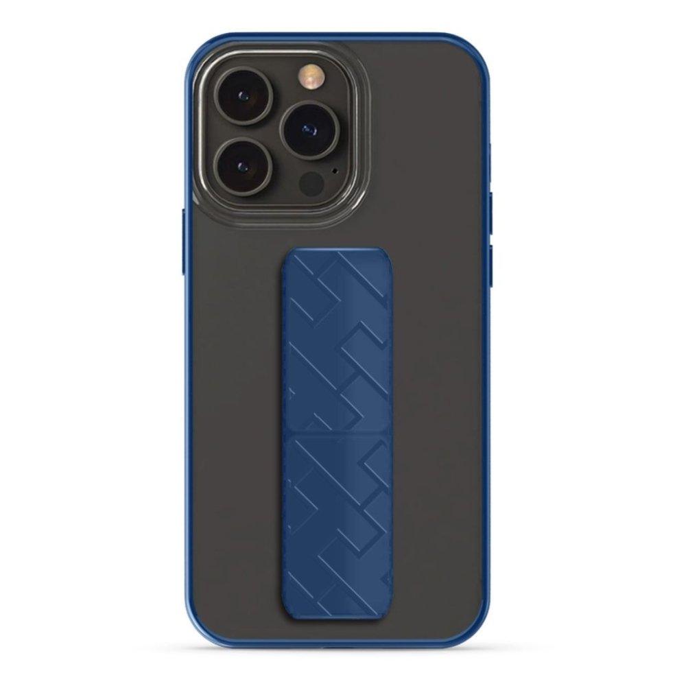 Hyphen Grip Holder Case for iPhone 14 Pro Max Blue Price in Kuwait
