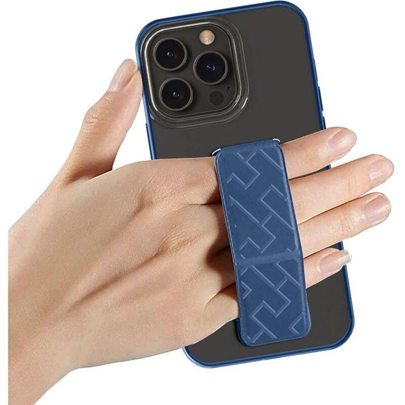 Hyphen Grip Holder Case for iPhone 14 Pro Max Blue Price in Kuwait