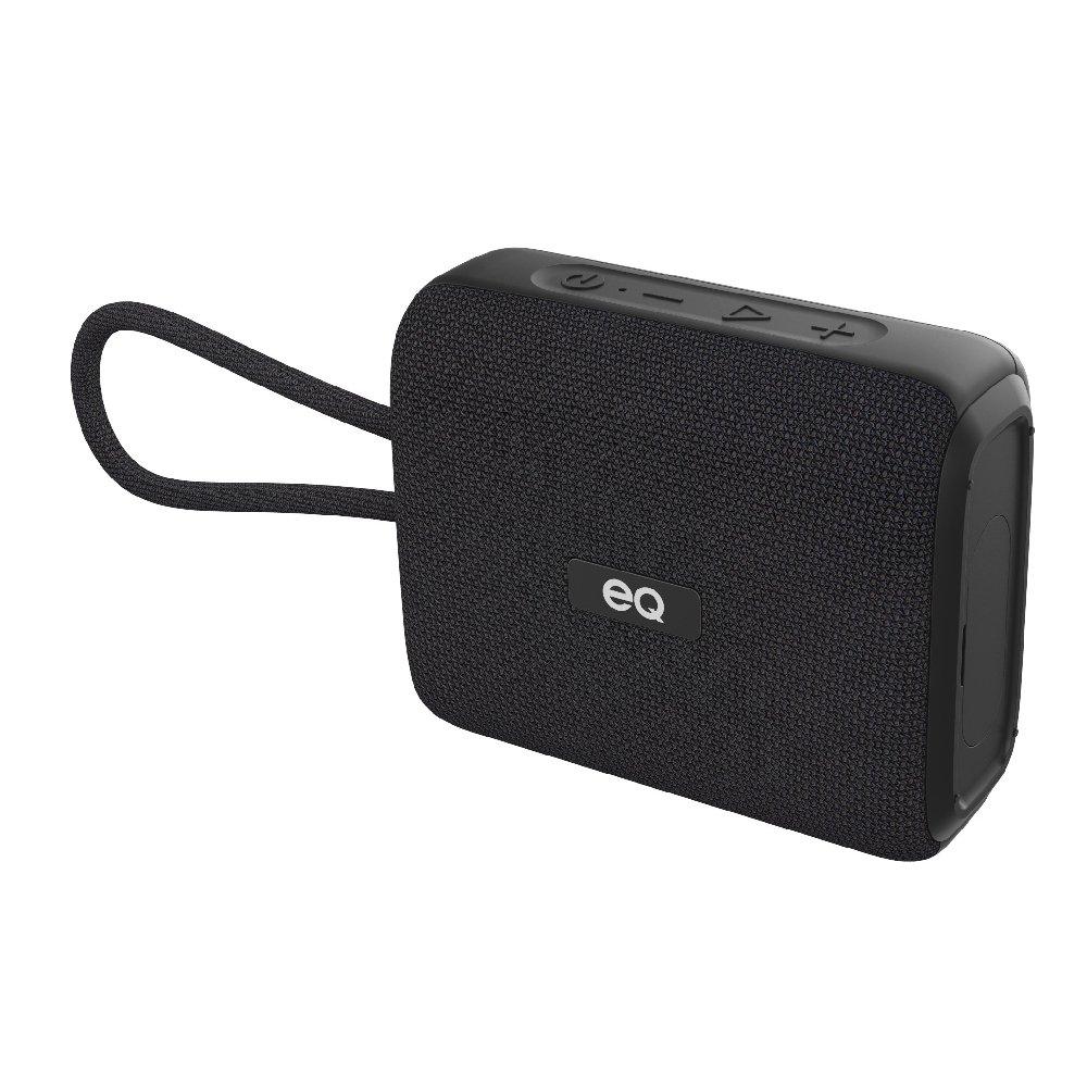 سماعة بلوتوث لاسلكية محمولة إي1 من إي كيو، S2018 - أسود