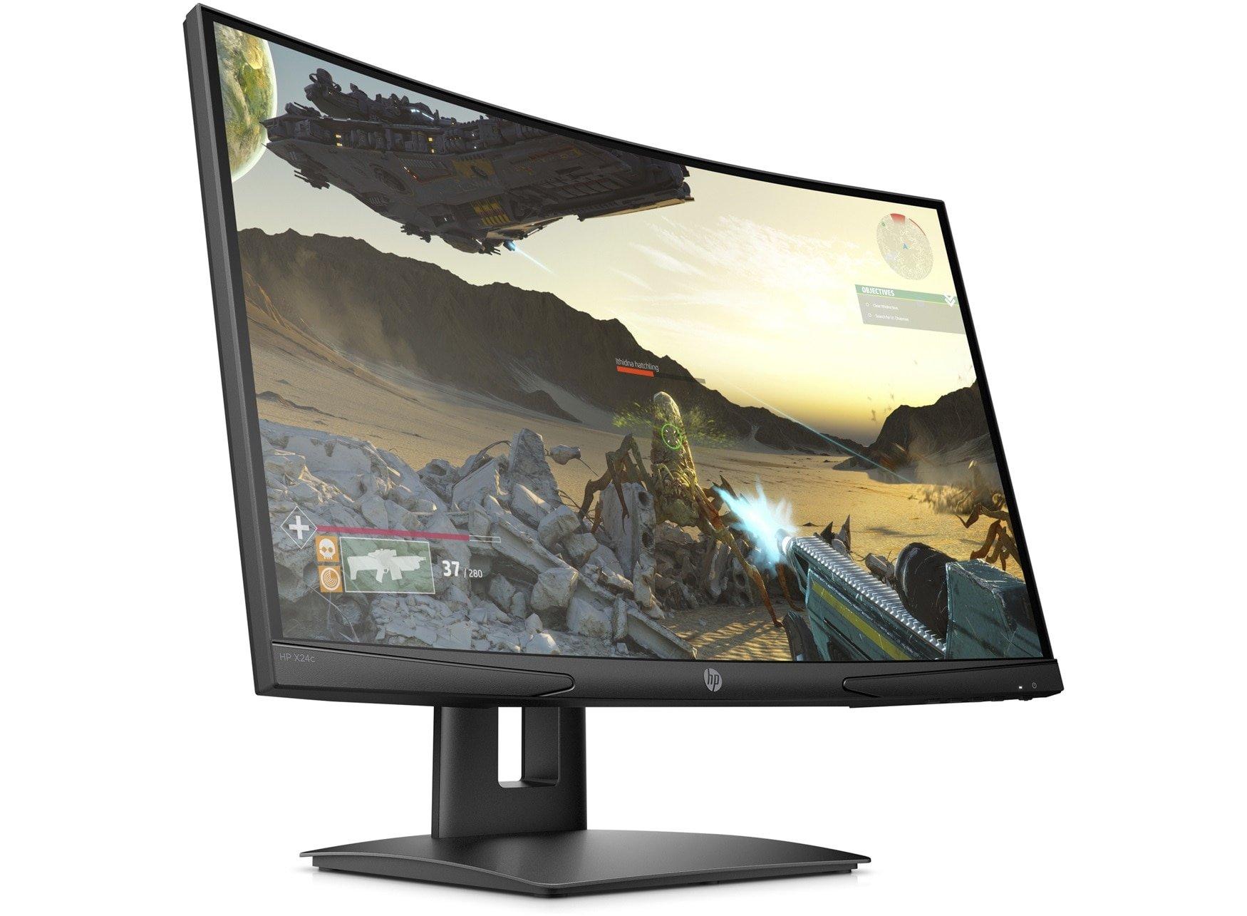 HP X24c 144Hz 23.6-inch FHD Curved Gaming Monitor