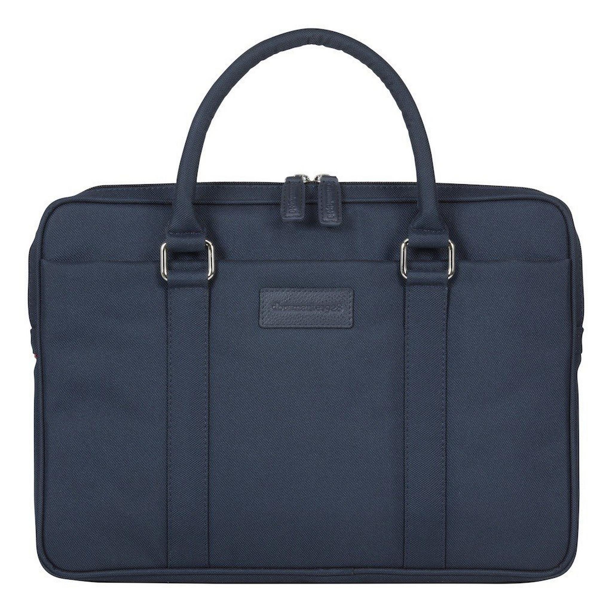 Stelvio - 14" Slim Laptop Bag Recycled | Blue