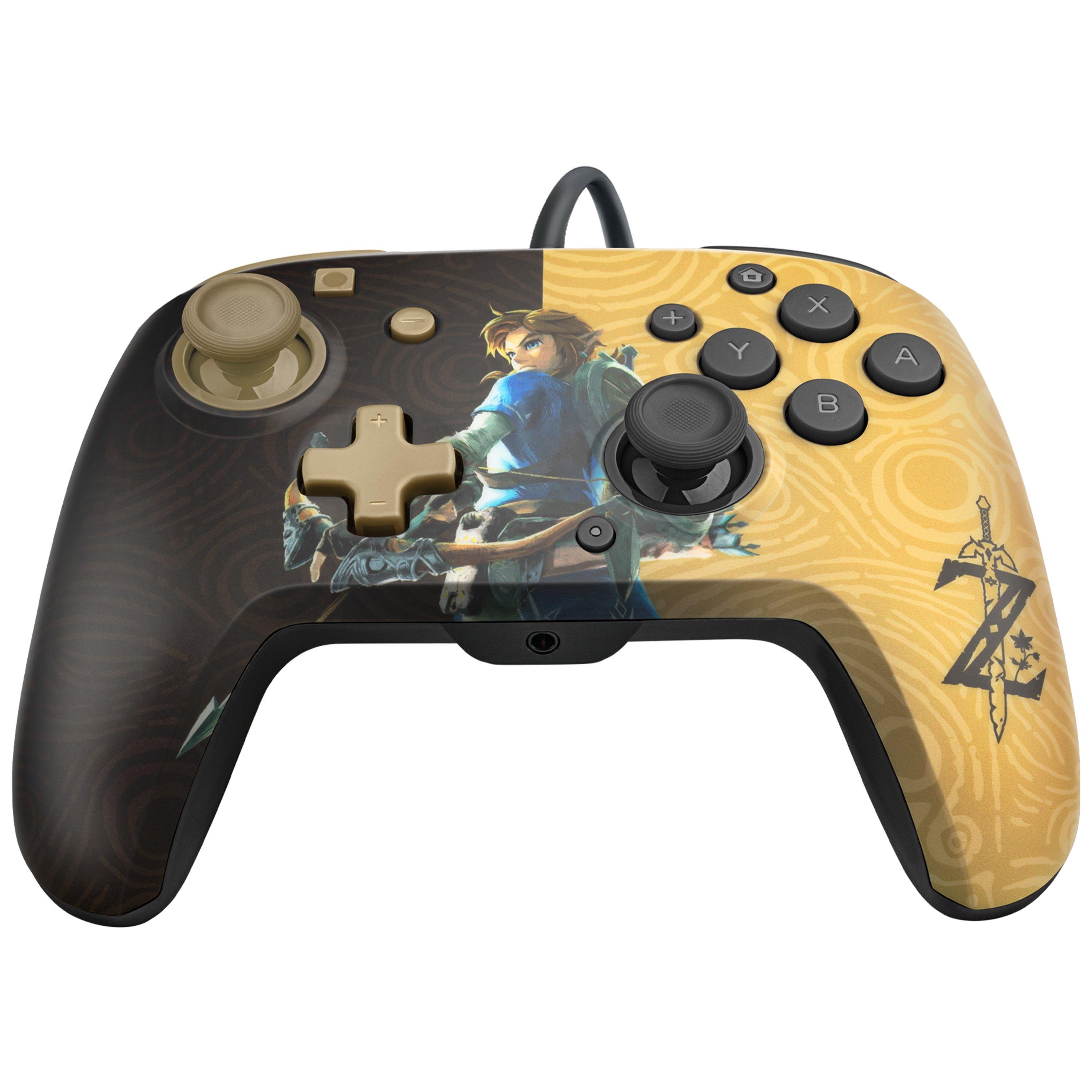 PDP Nintendo Switch Zelda Controller with Deluxe+ Audio